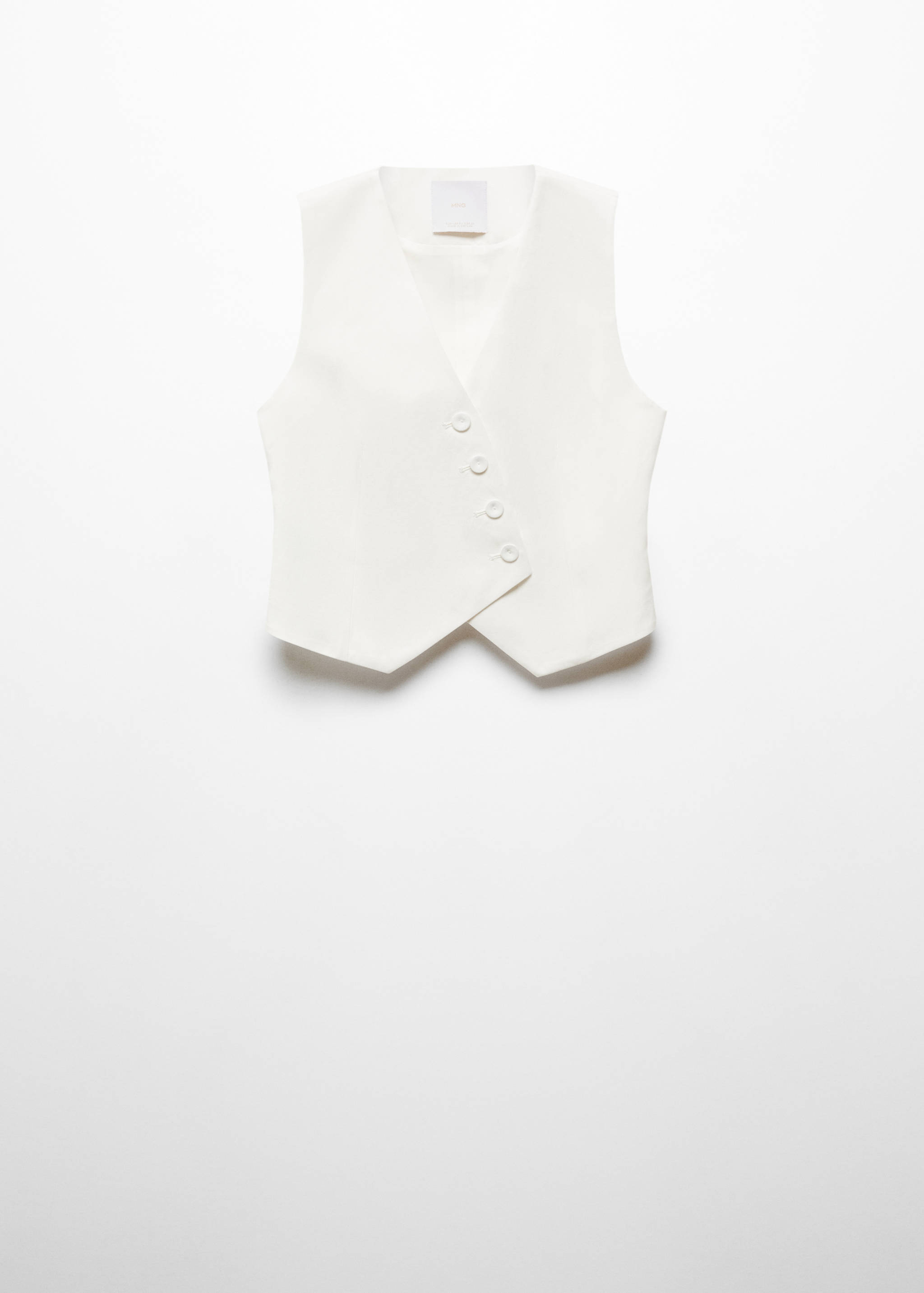 Double-breasted suit waistcoat - Article without model