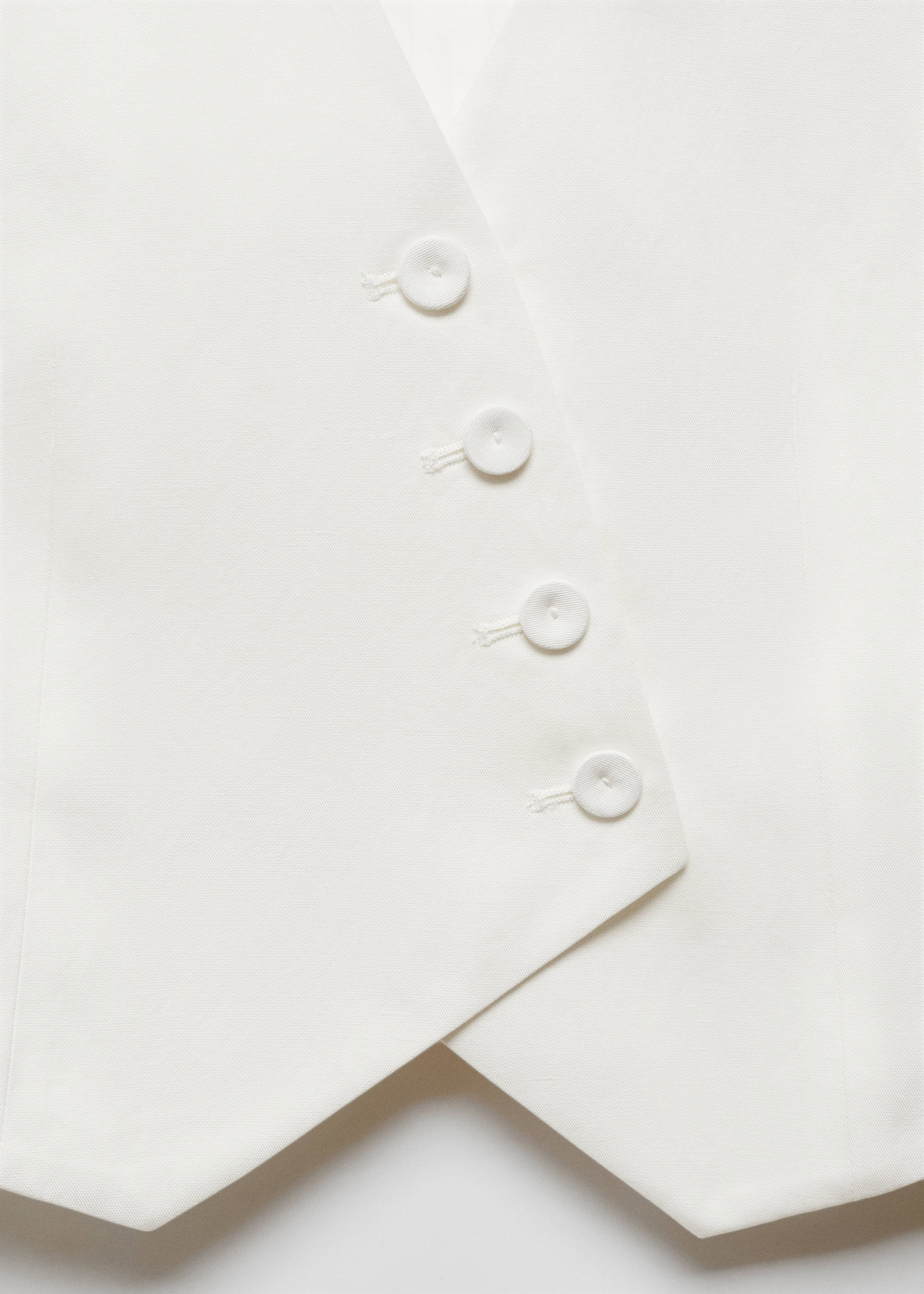 Double-breasted suit waistcoat - Details of the article 8