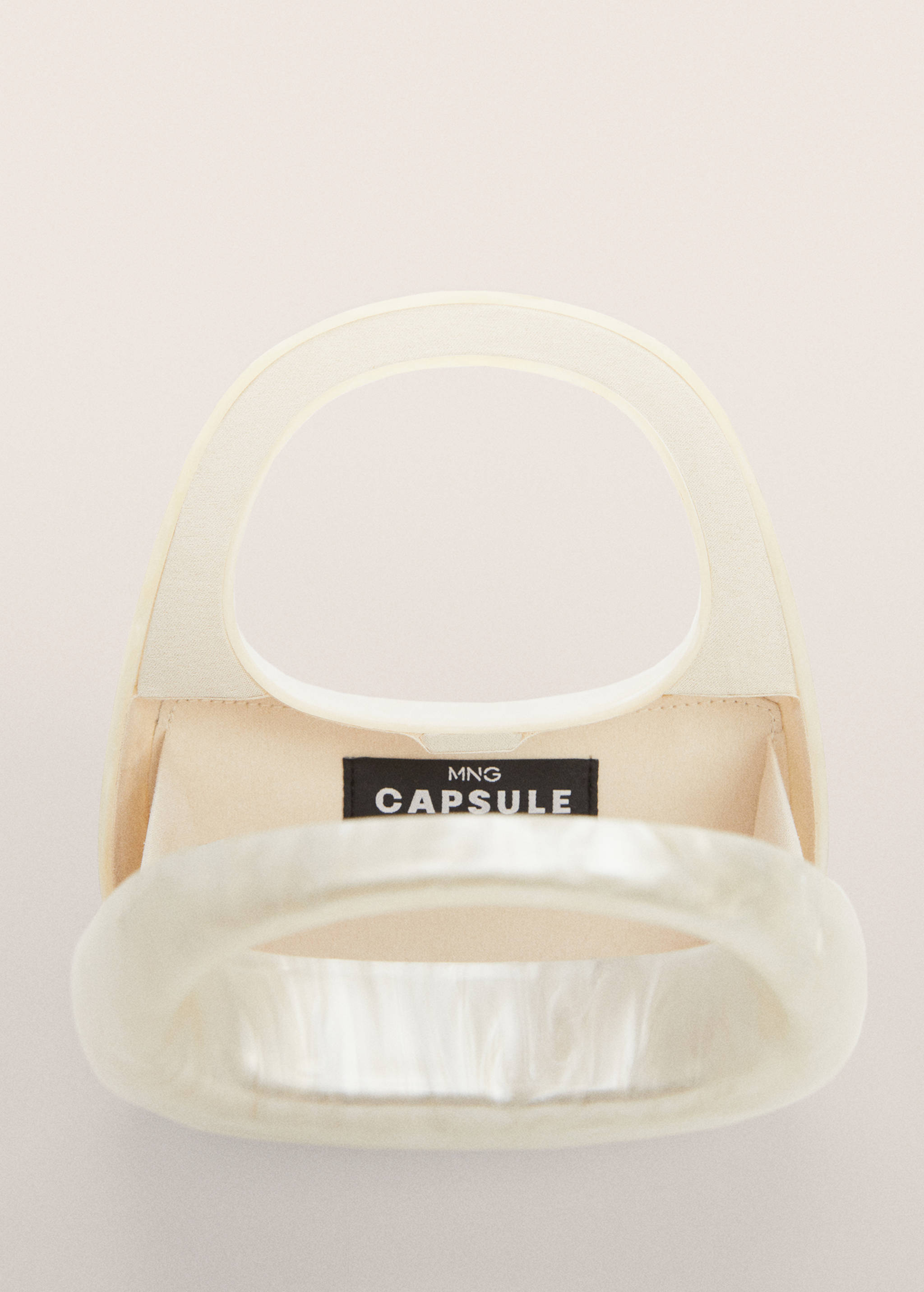 Pearl-effect clutch bag - Details of the article 3