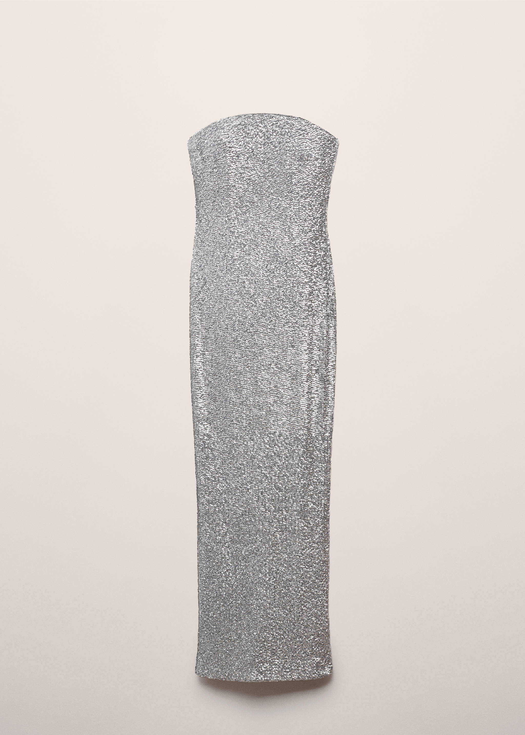 Strapless sequined dress - Article without model