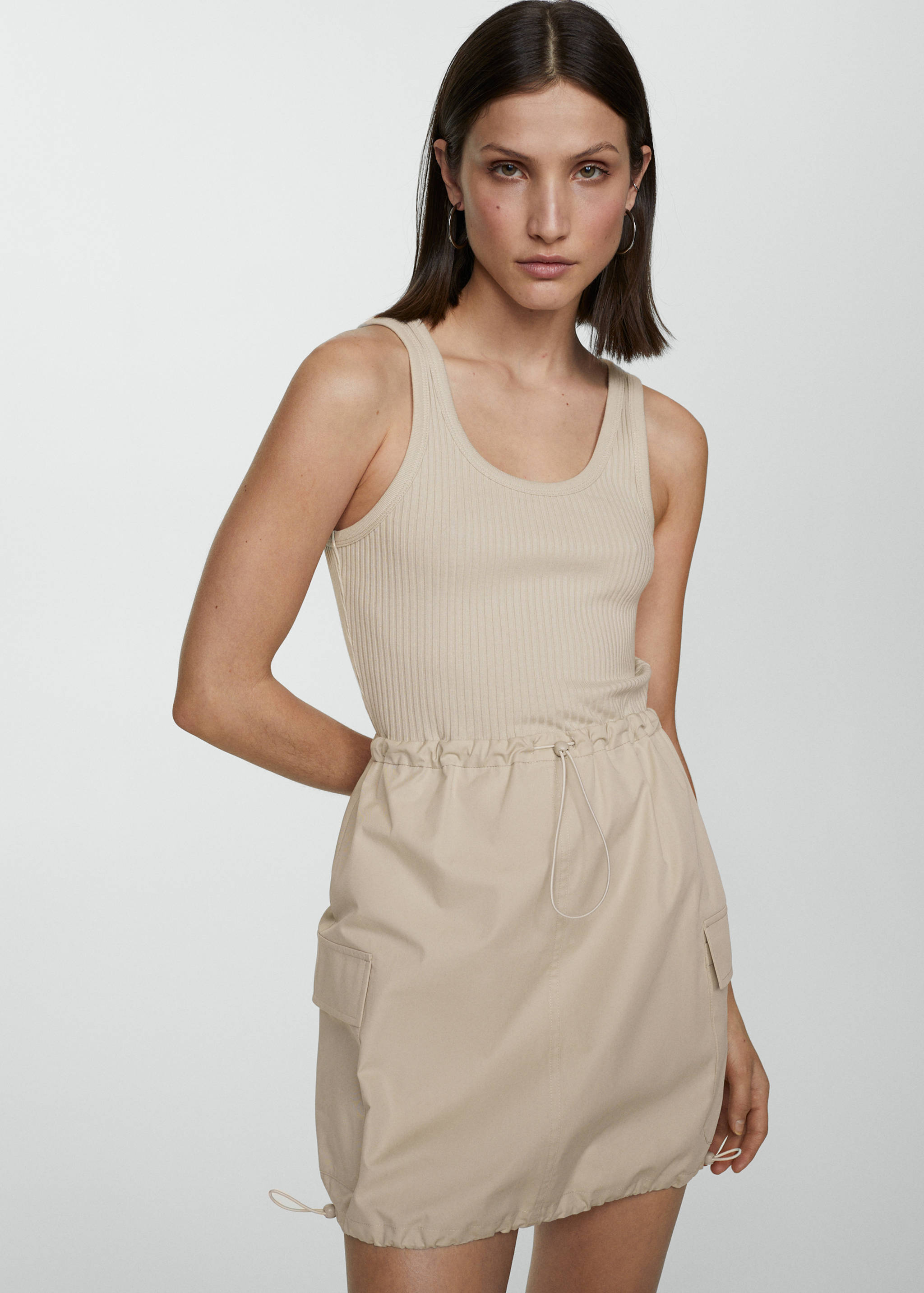 Combined parachute dress - Medium plane