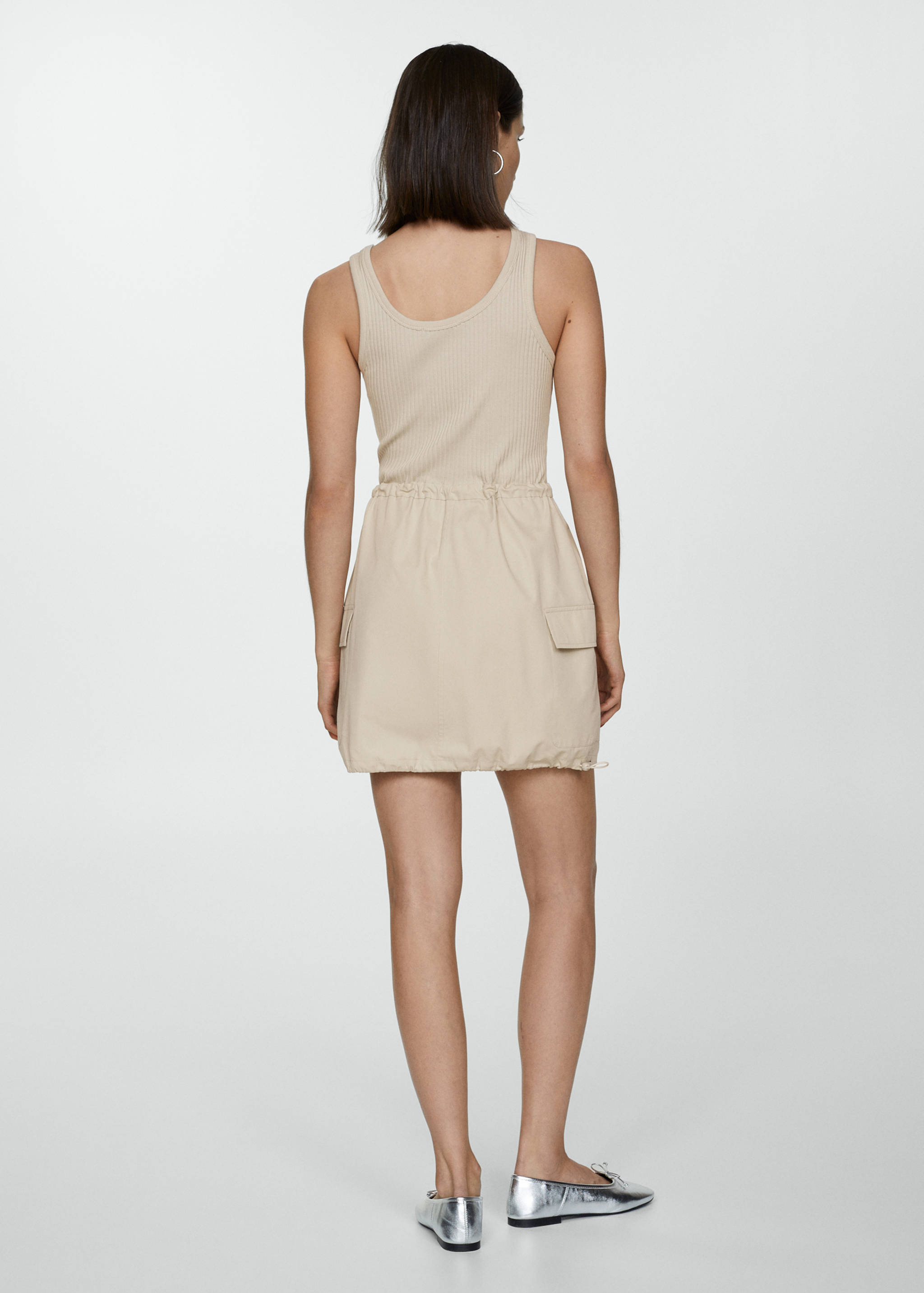 Combined parachute dress - Reverse of the article