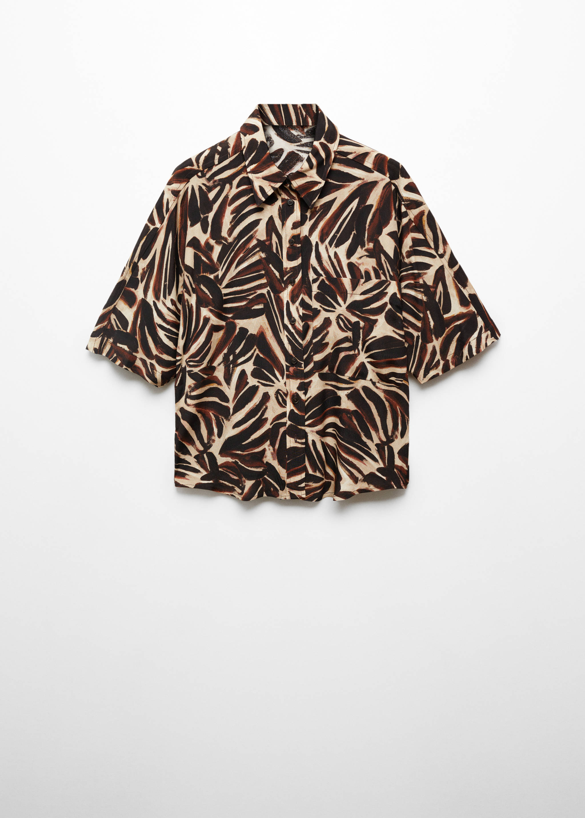 Flowy printed shirt - Article without model