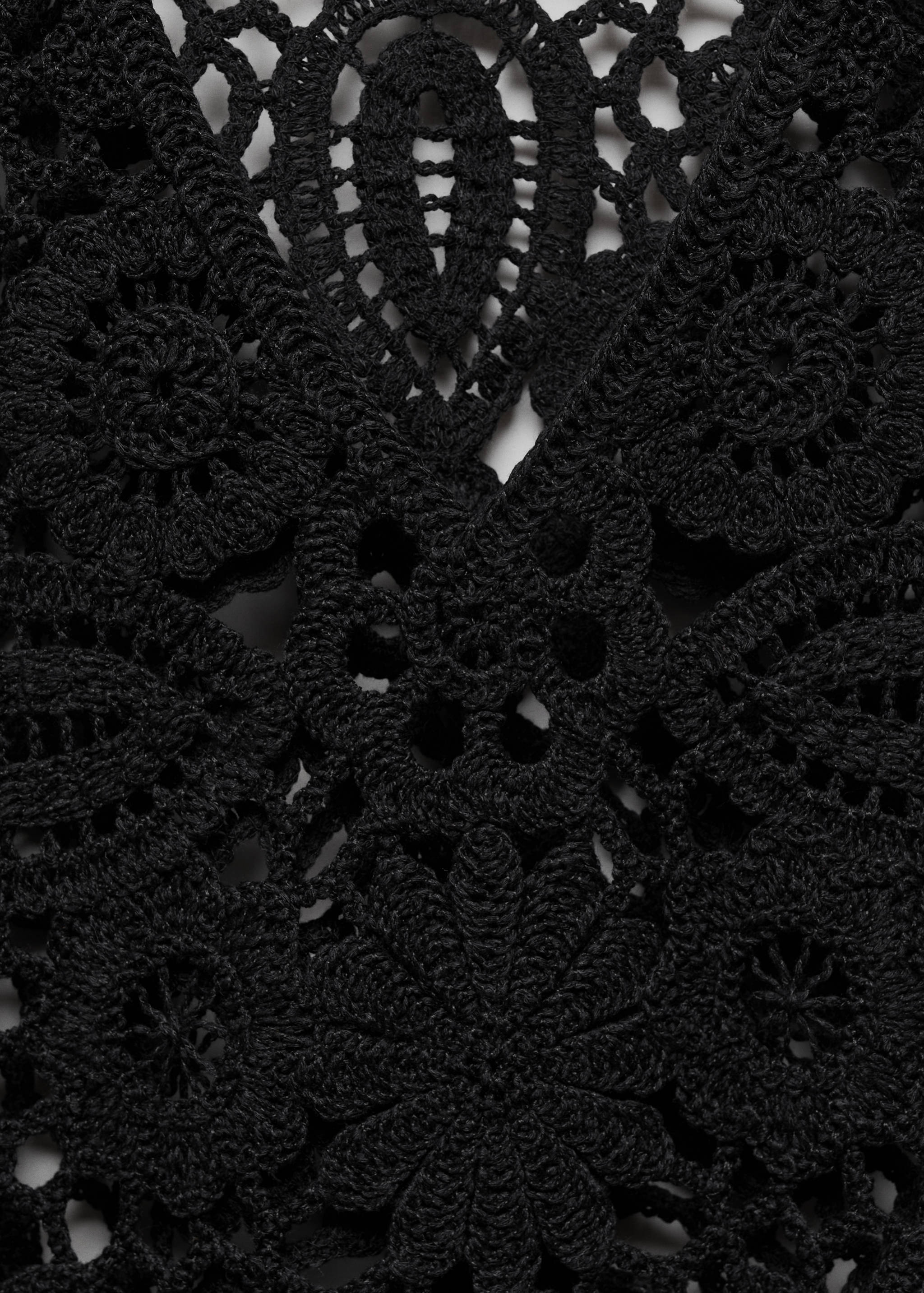 Crochet midi-dress - Details of the article 8