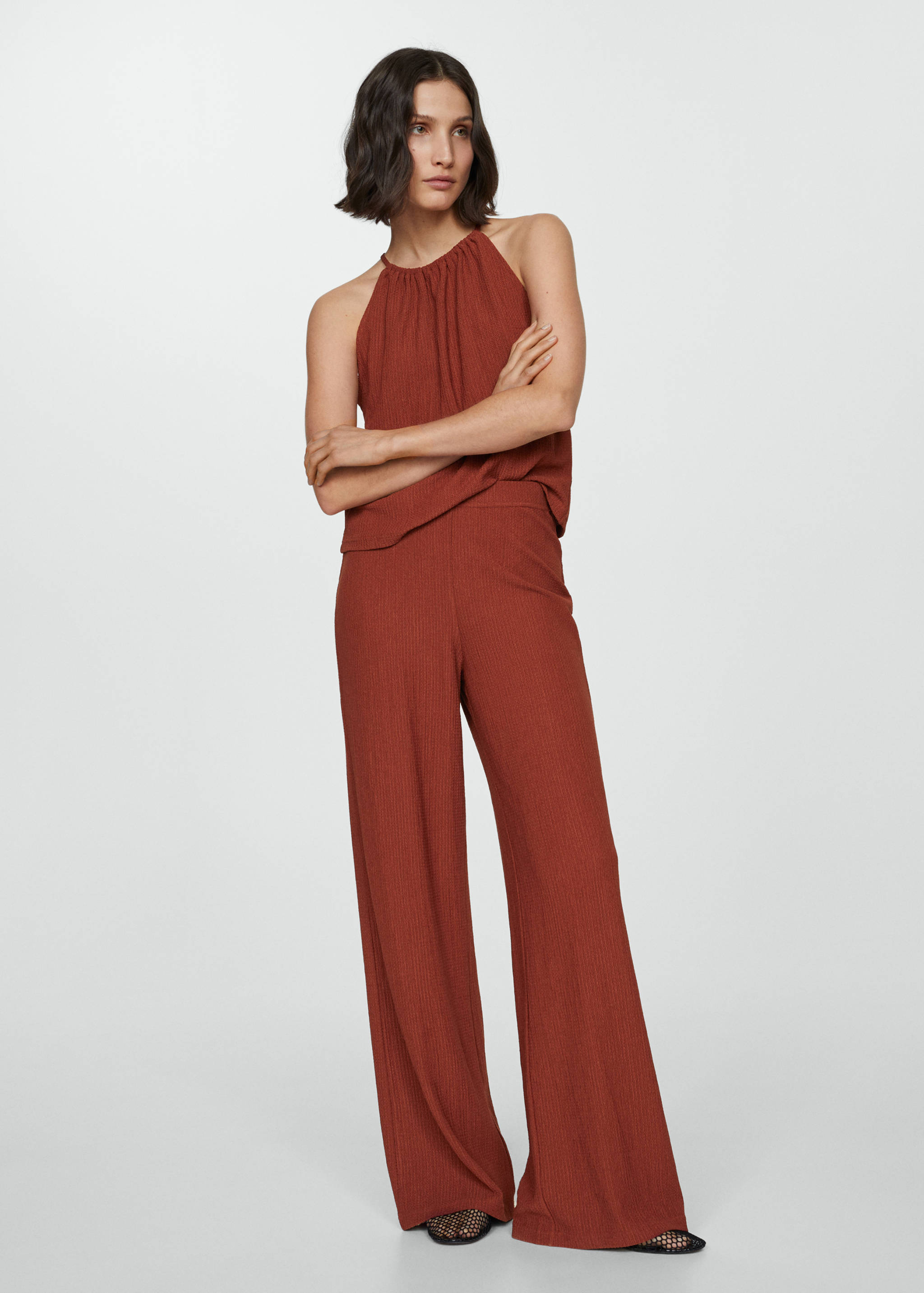 Ruched-texture top - General plane