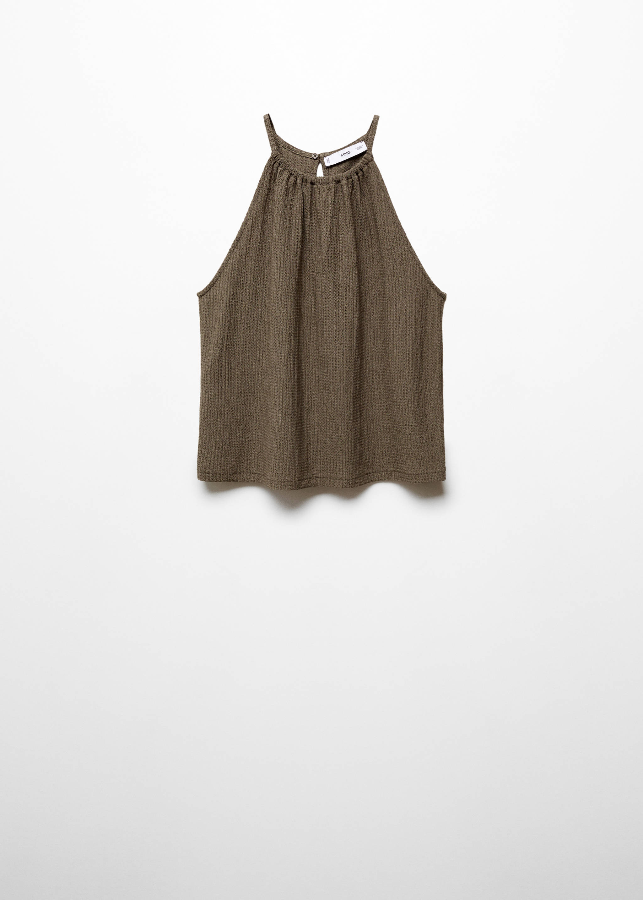 Ruched-texture top - Article without model