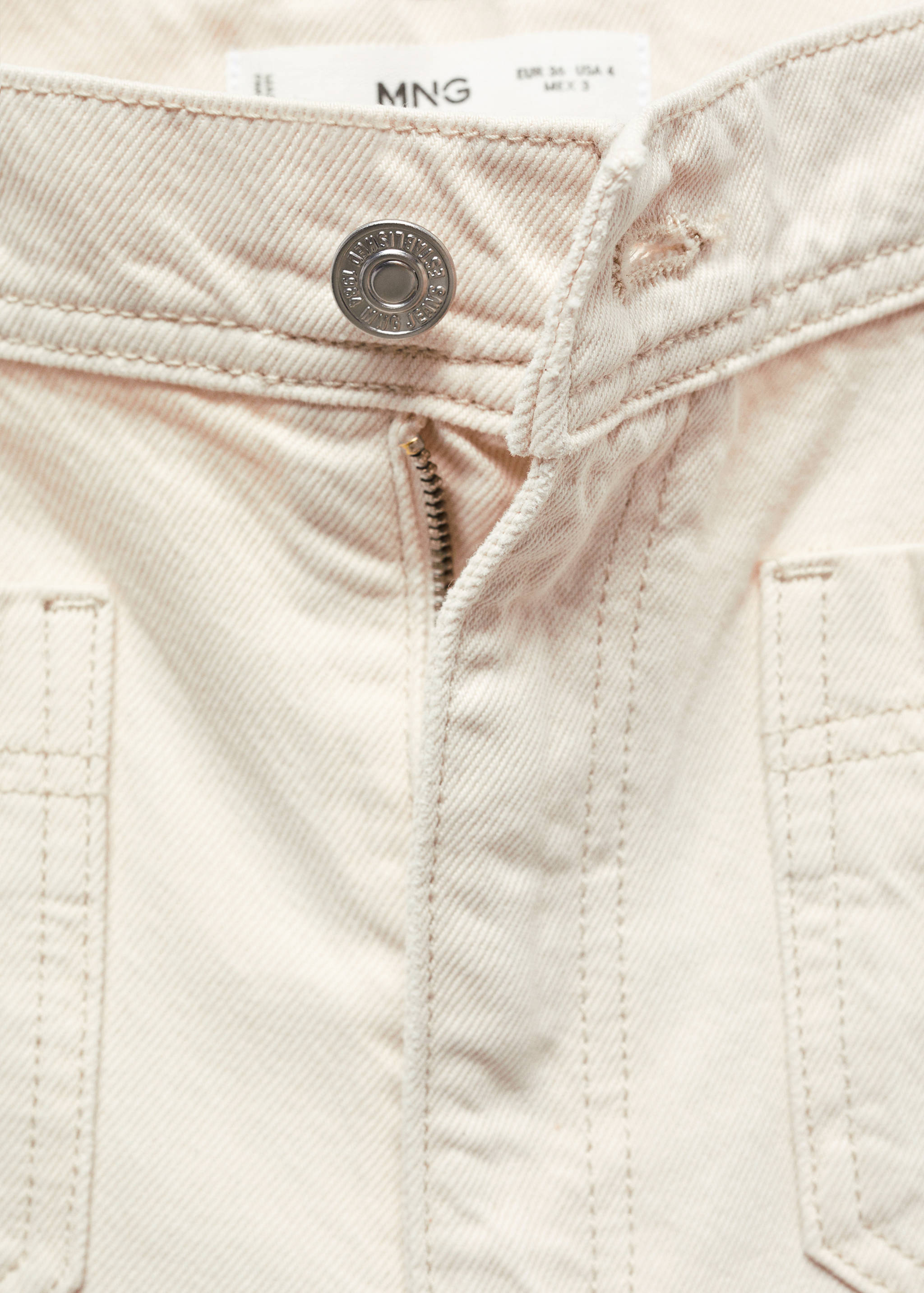 Jeans wideleg bolsillos - Detalle del artículo 8