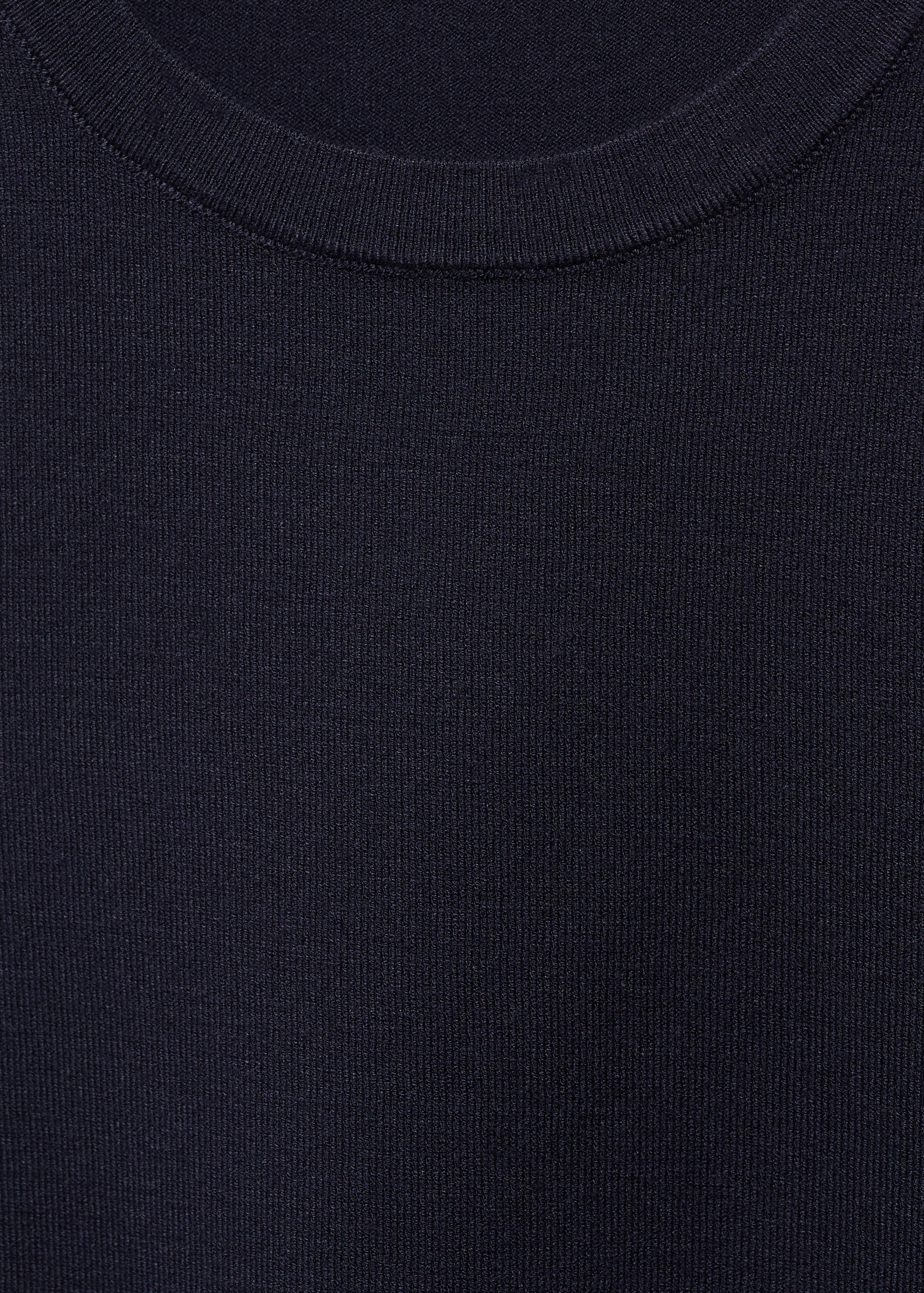 Knitted top with wide straps - Details of the article 8