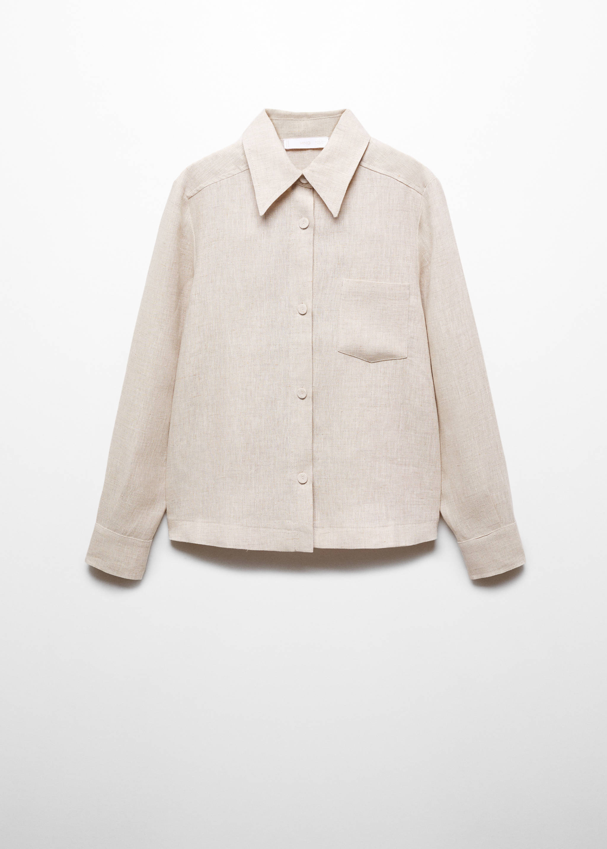 Рубашка 100% лен - Изделие без модели