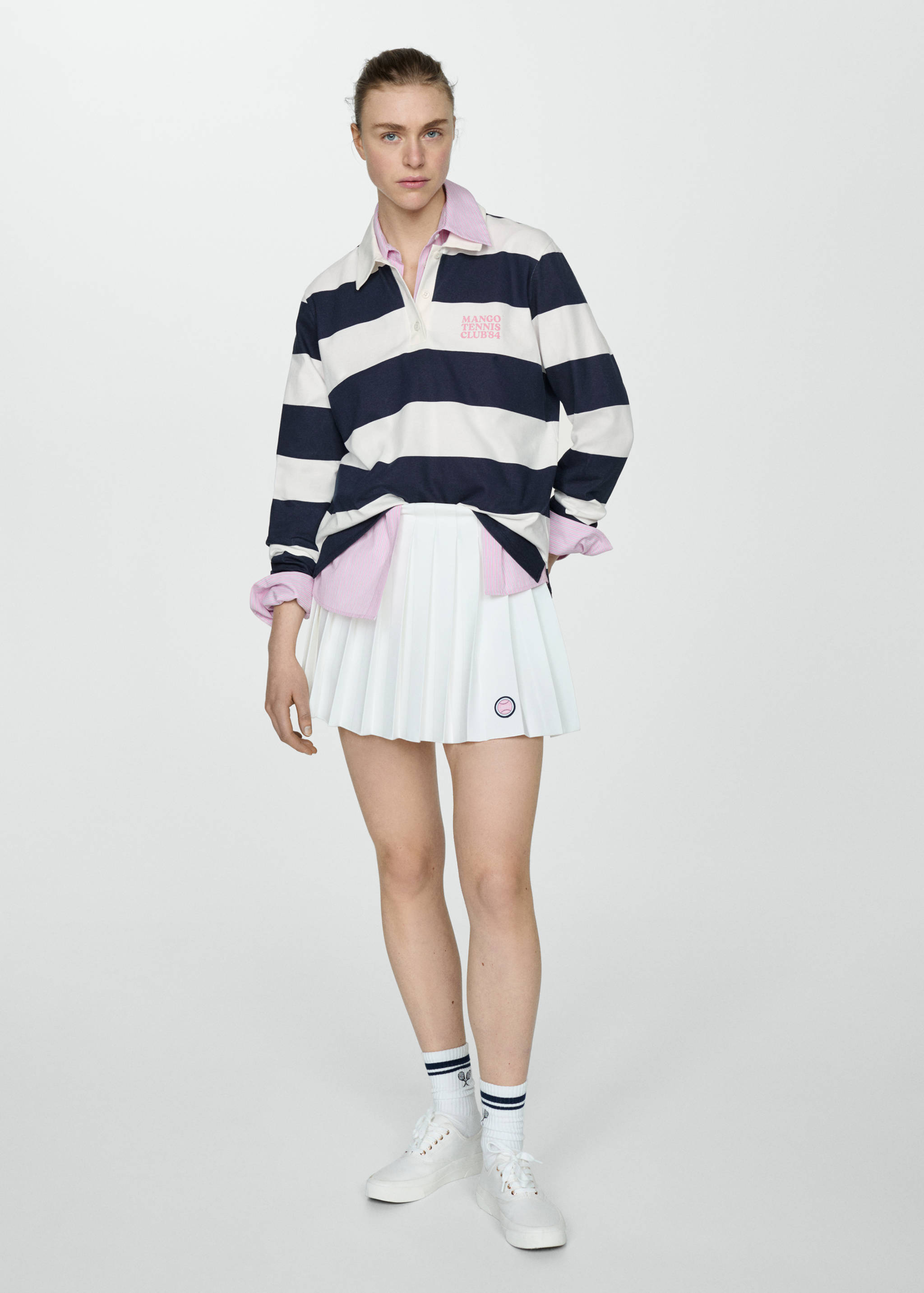 Polo 100% algodón rayas - Plano general