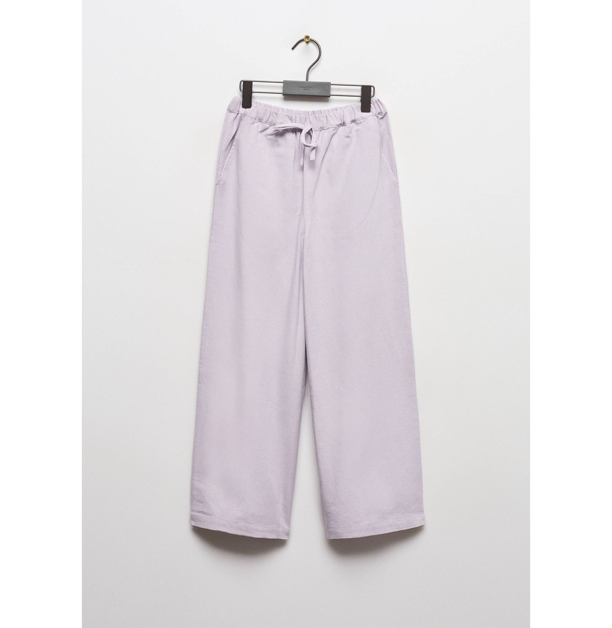 Wide leg linen trousers - Article without model