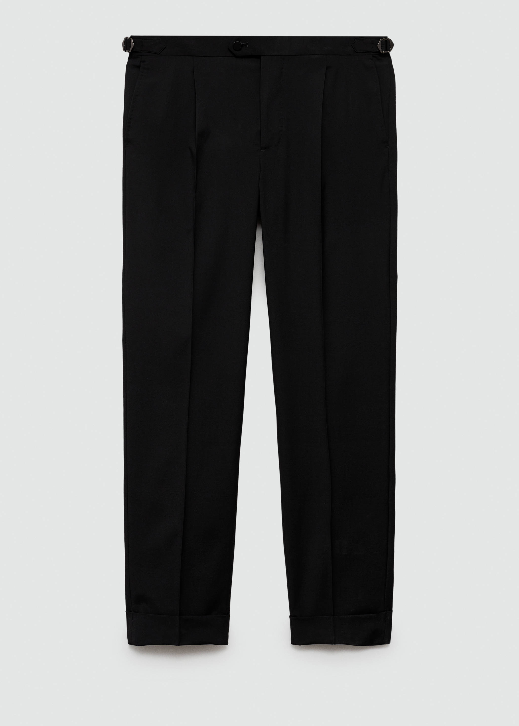 Slim-fit stretch suit trousers - Article without model