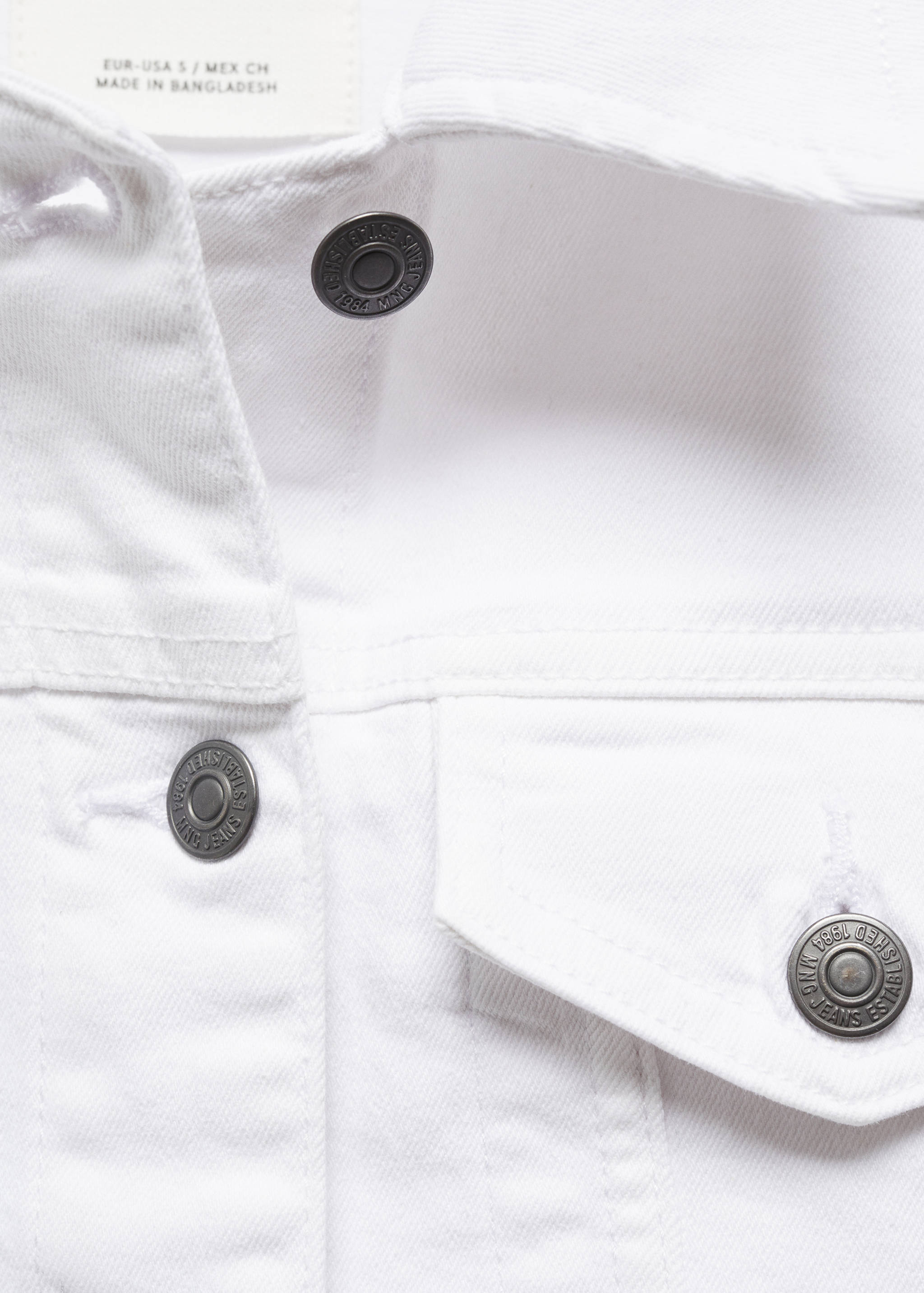 Pocketed denim jacket - Details of the article 8