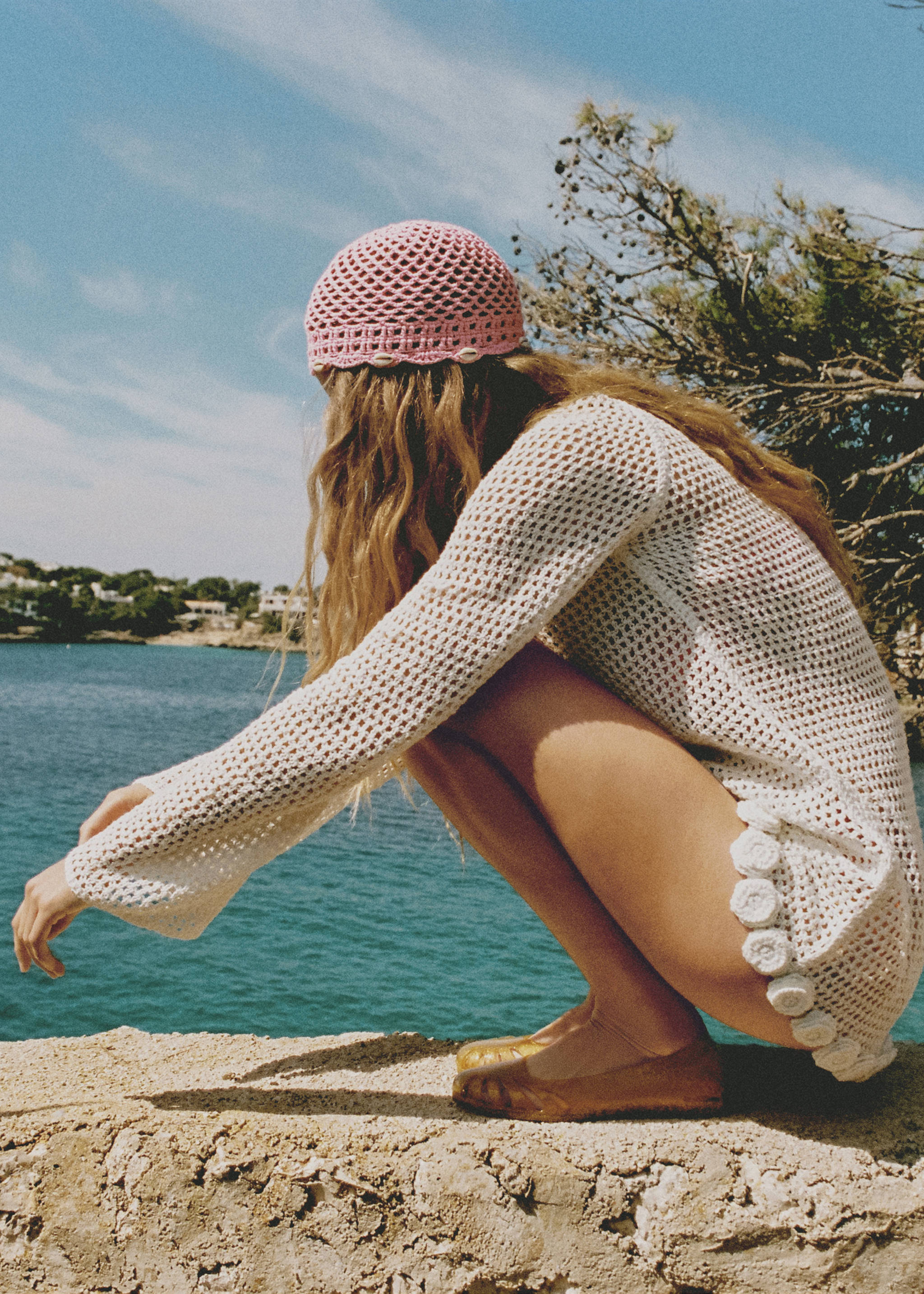 Glitter-crab ballet flats - General plane