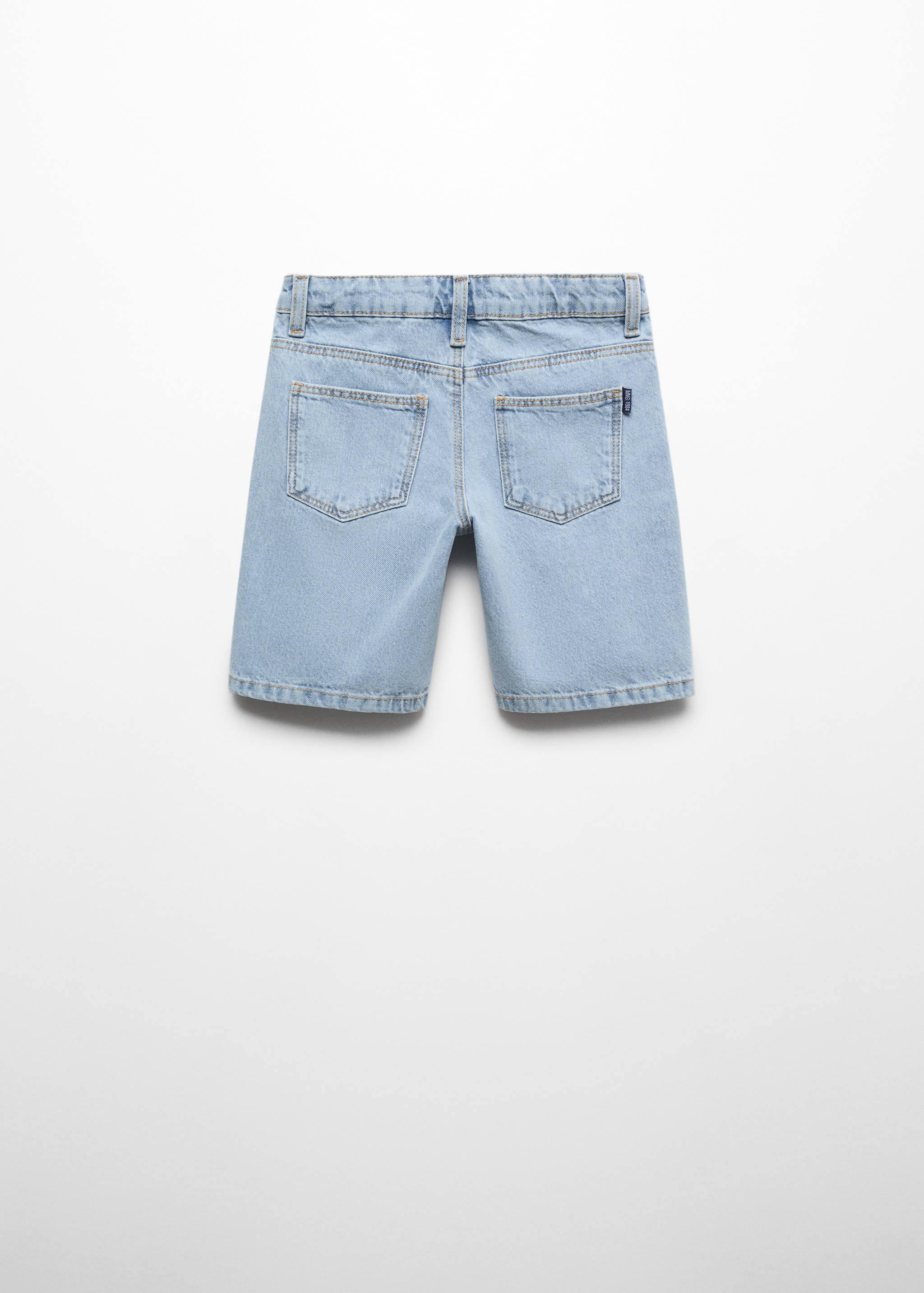 Bermudas vaqueras rotos decorativos - Reverso del artículo