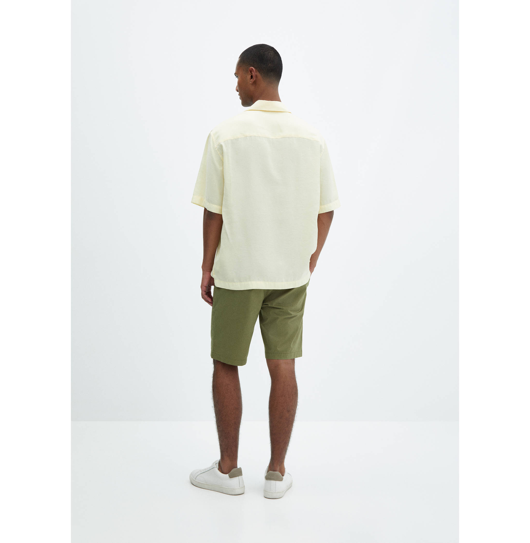 Chemise modal col bowling - Verso de l’article