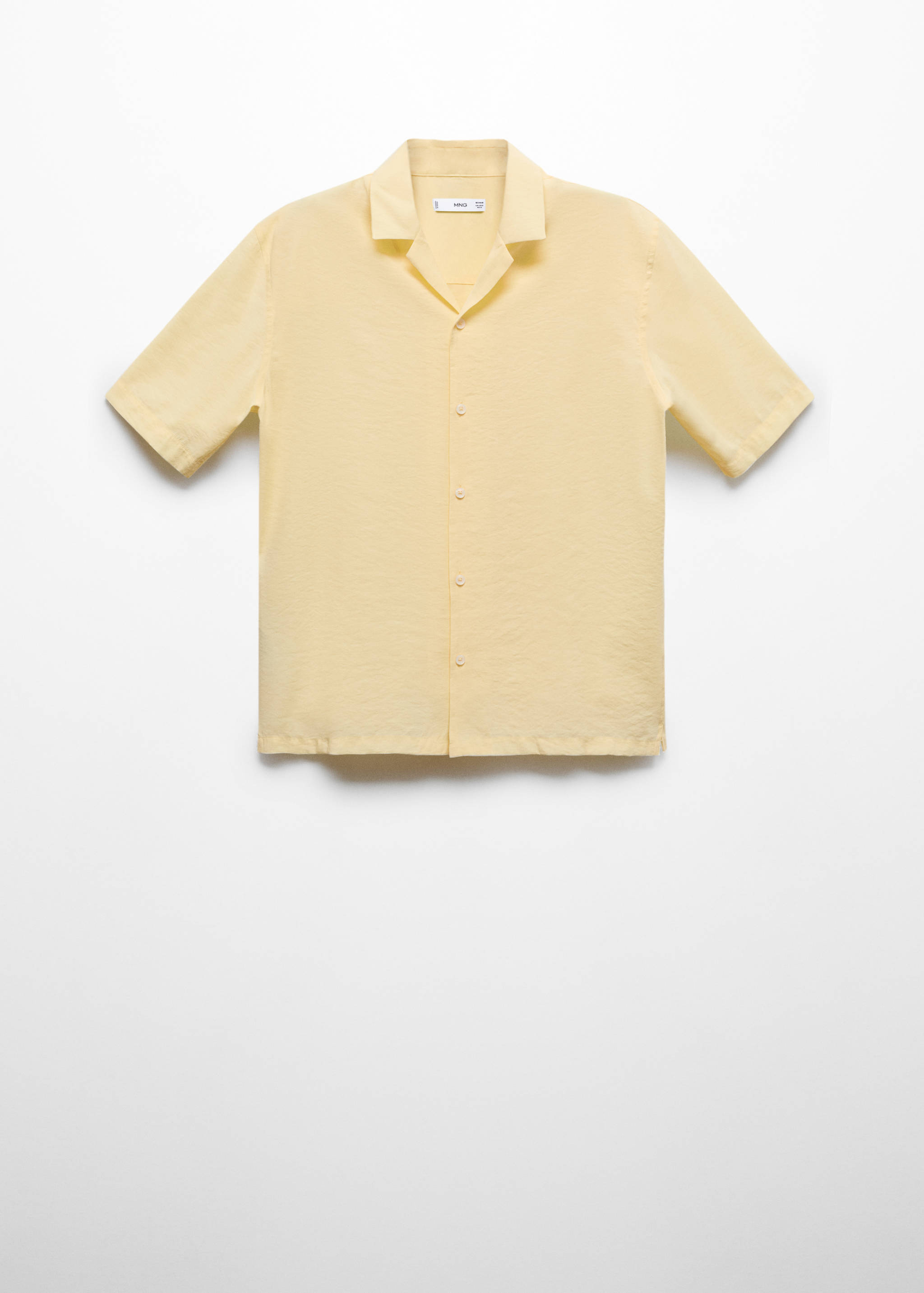 Chemise modal col bowling - Article sans modèle
