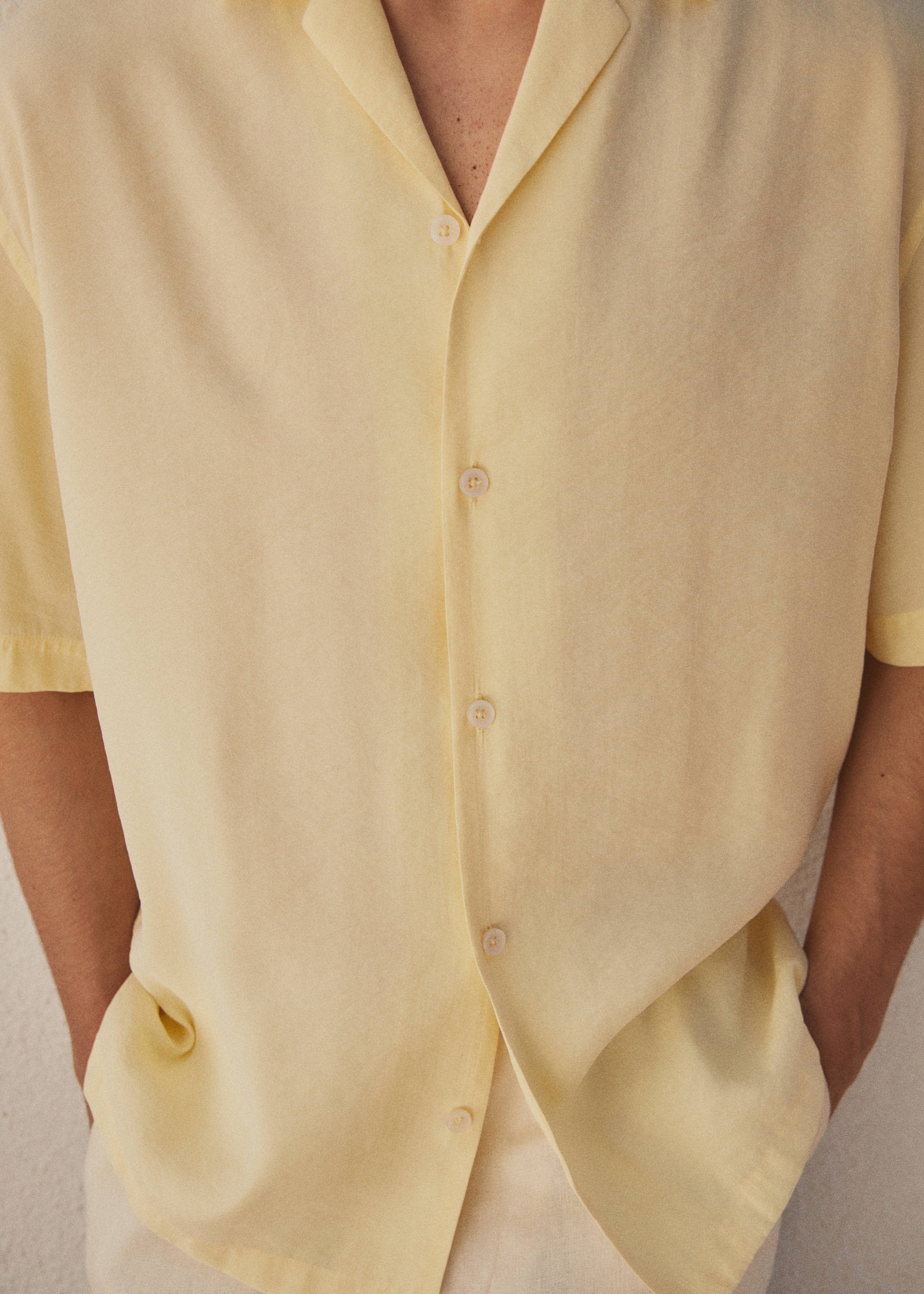 Chemise modal col bowling - Détail de l'article 5