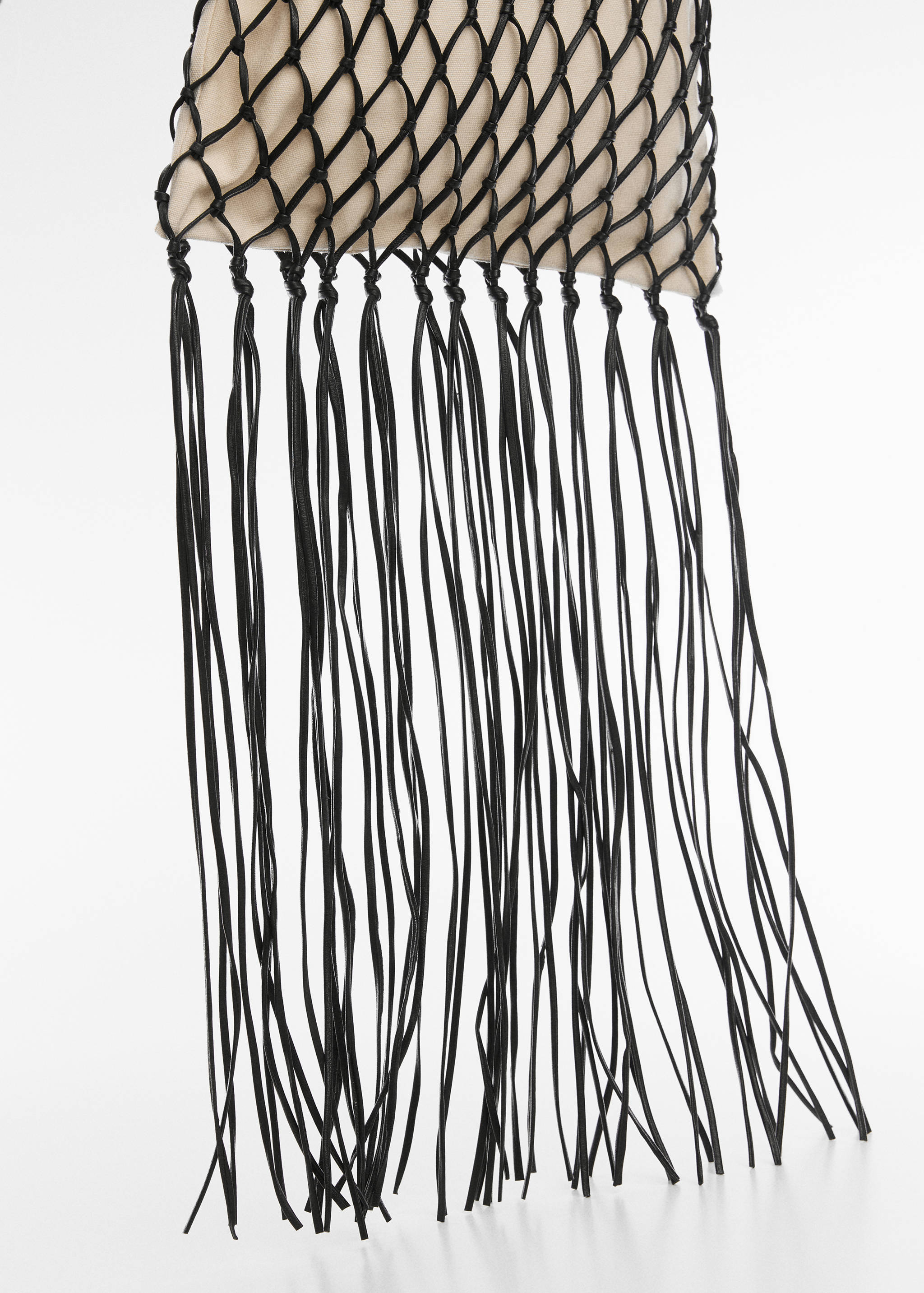 Кожаная сумка шоппер - Деталь изделия 2