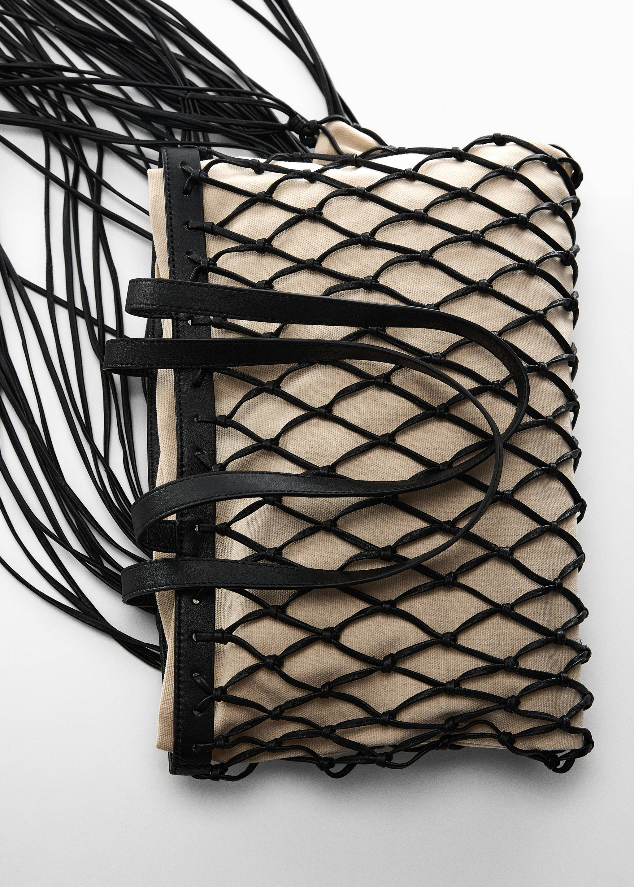 Кожаная сумка шоппер - Деталь изделия 5