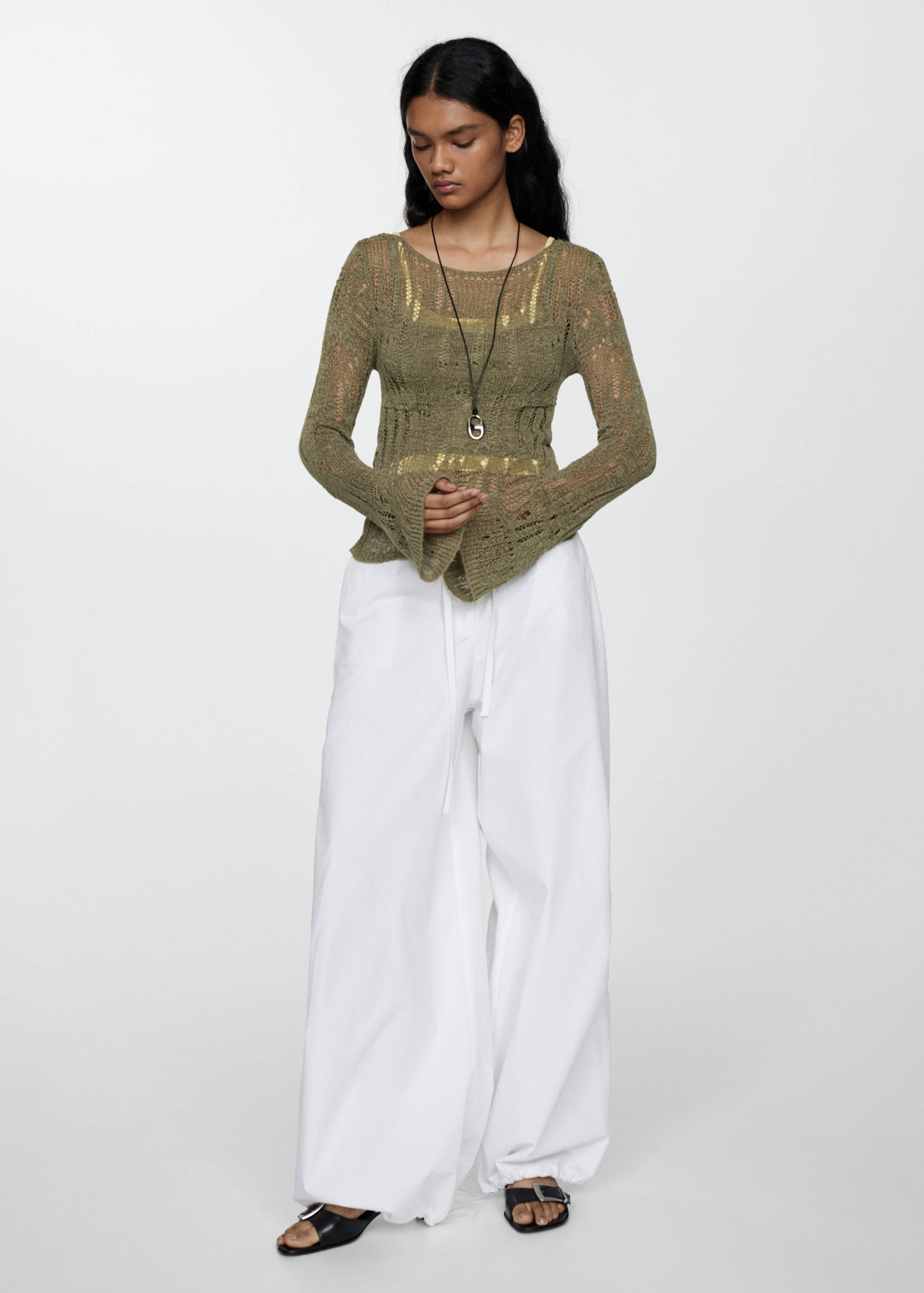 Knitted sweater - General plane