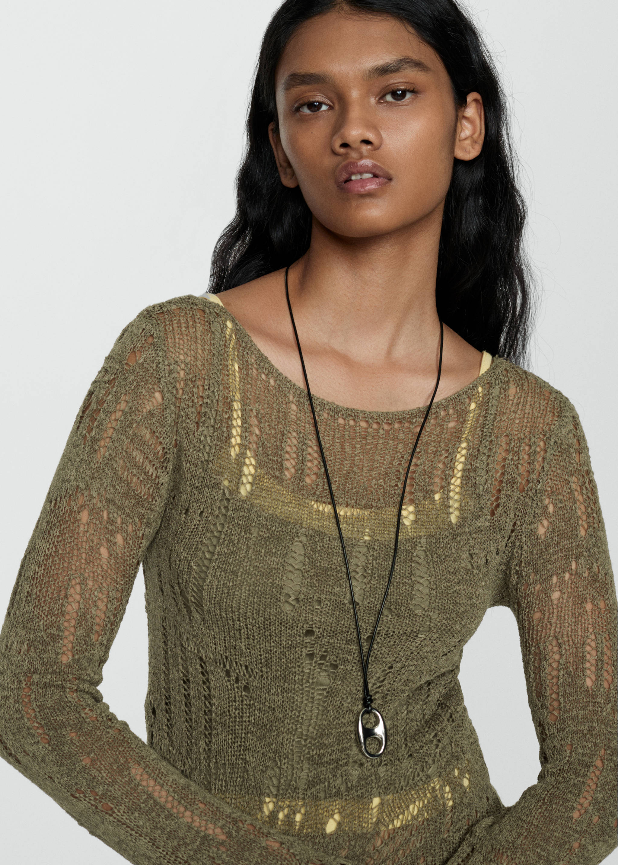 Knitted sweater - Details of the article 1