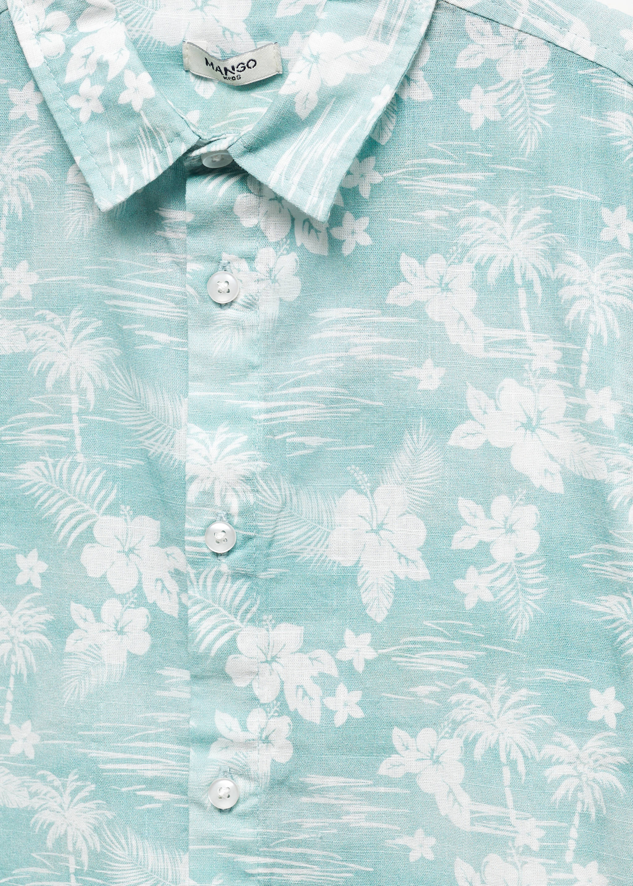 Chemise imprimée manches courtes - Détail de l'article 8
