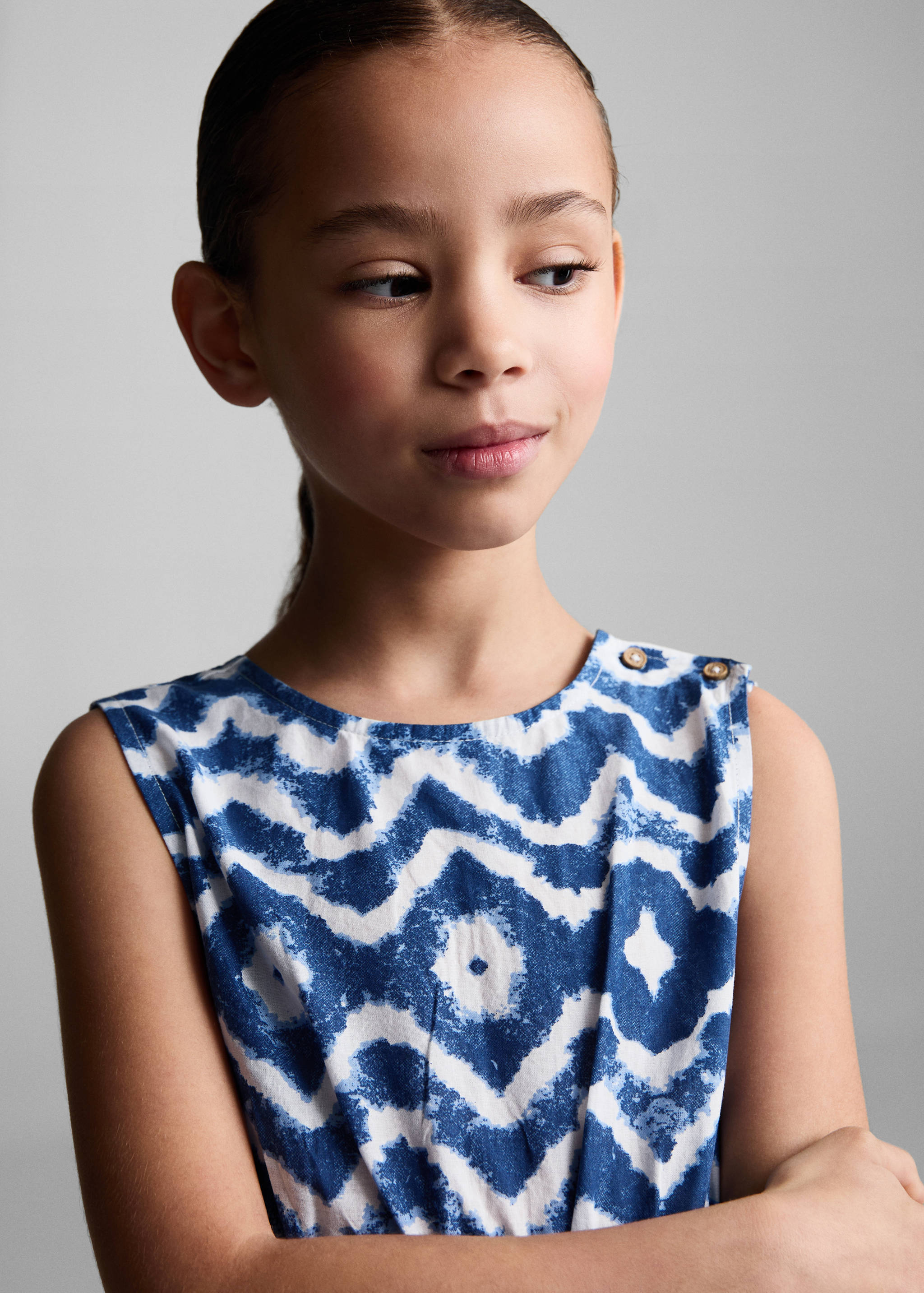 Combinaison imprimée tie and dye - Plan moyen