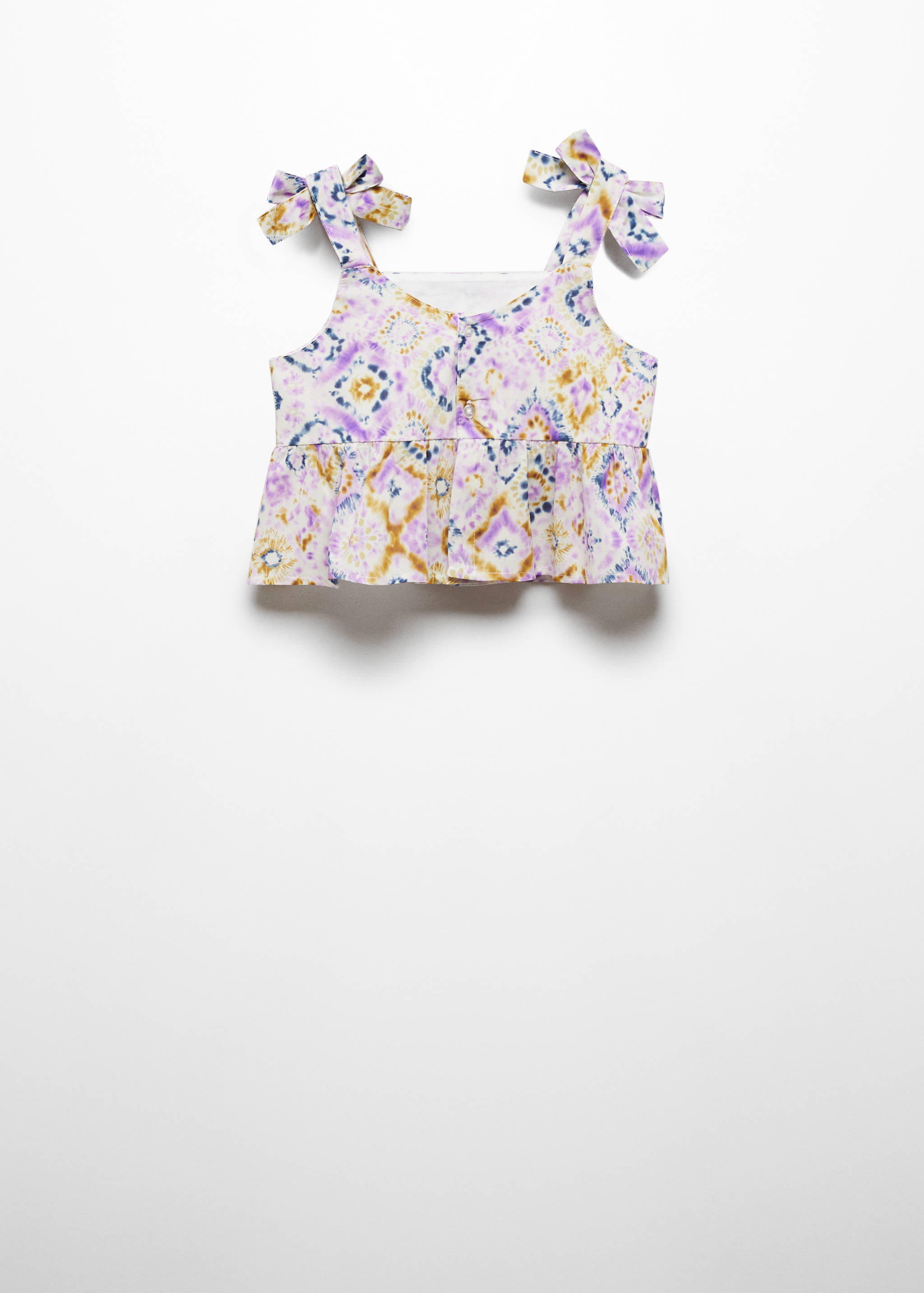 Top imprimé nœuds - Verso de l’article