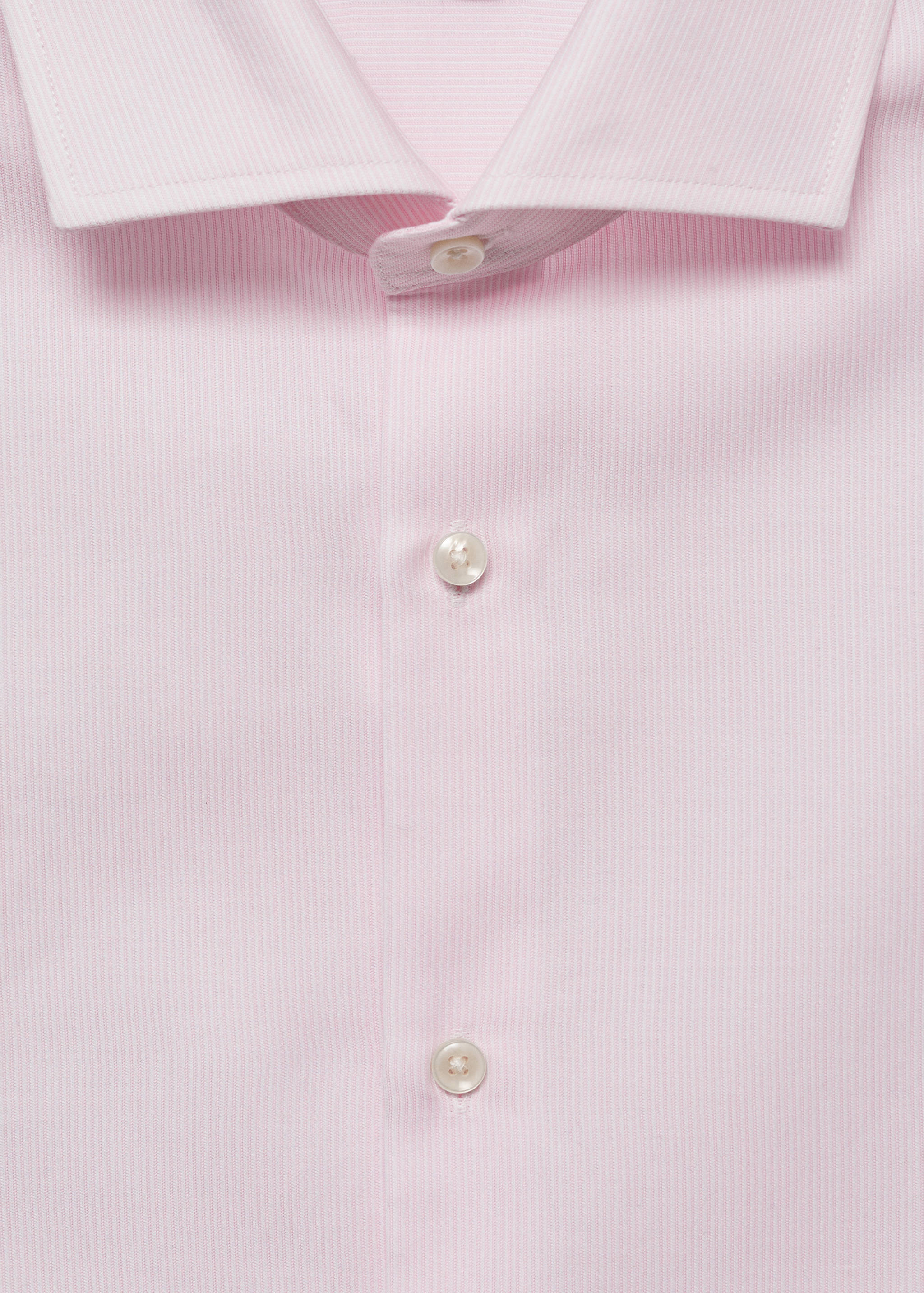 Camisa traje slim fit microraya twill - Detalle del artículo 8