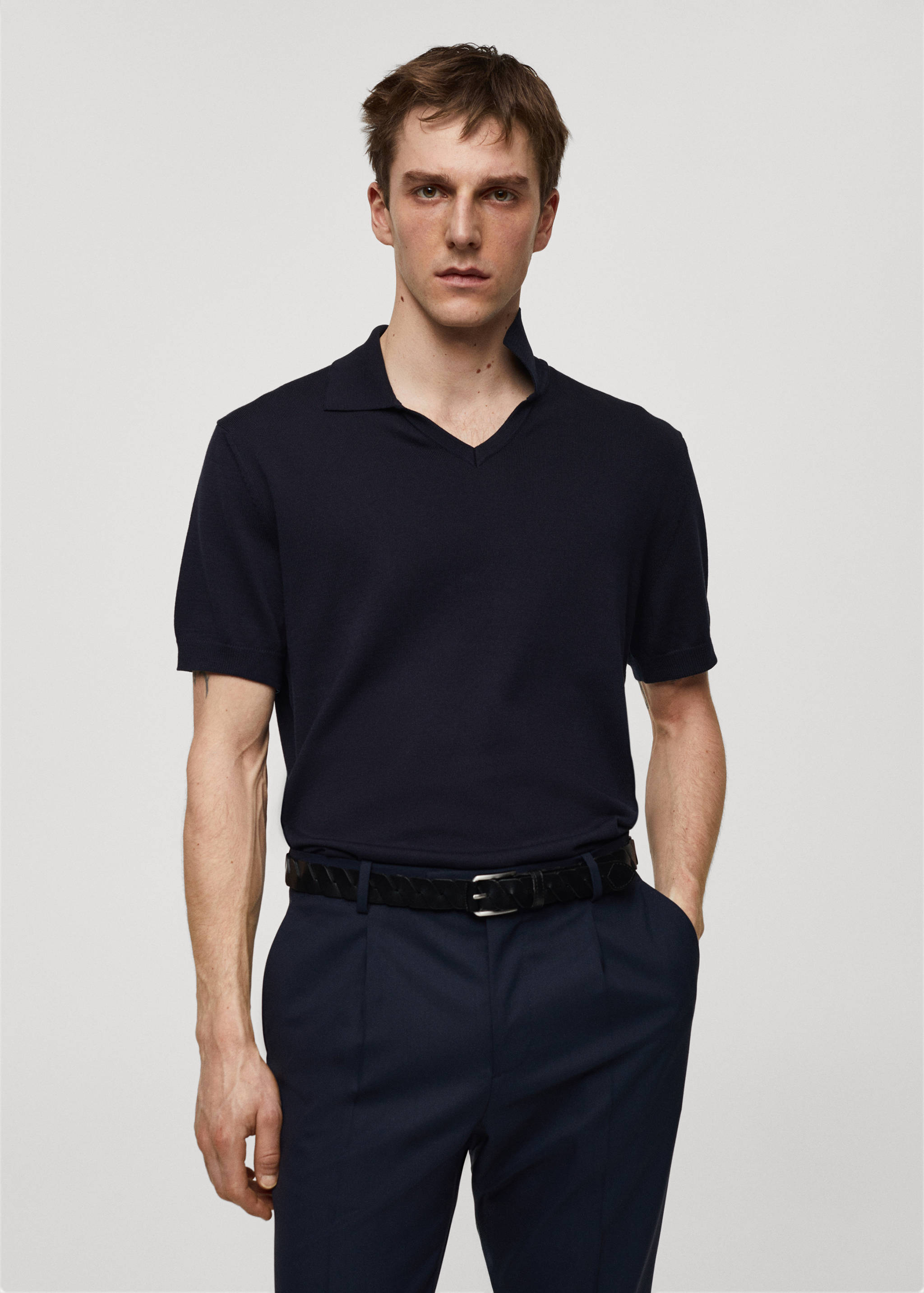 Ceinture en cuir tressée - Plan général