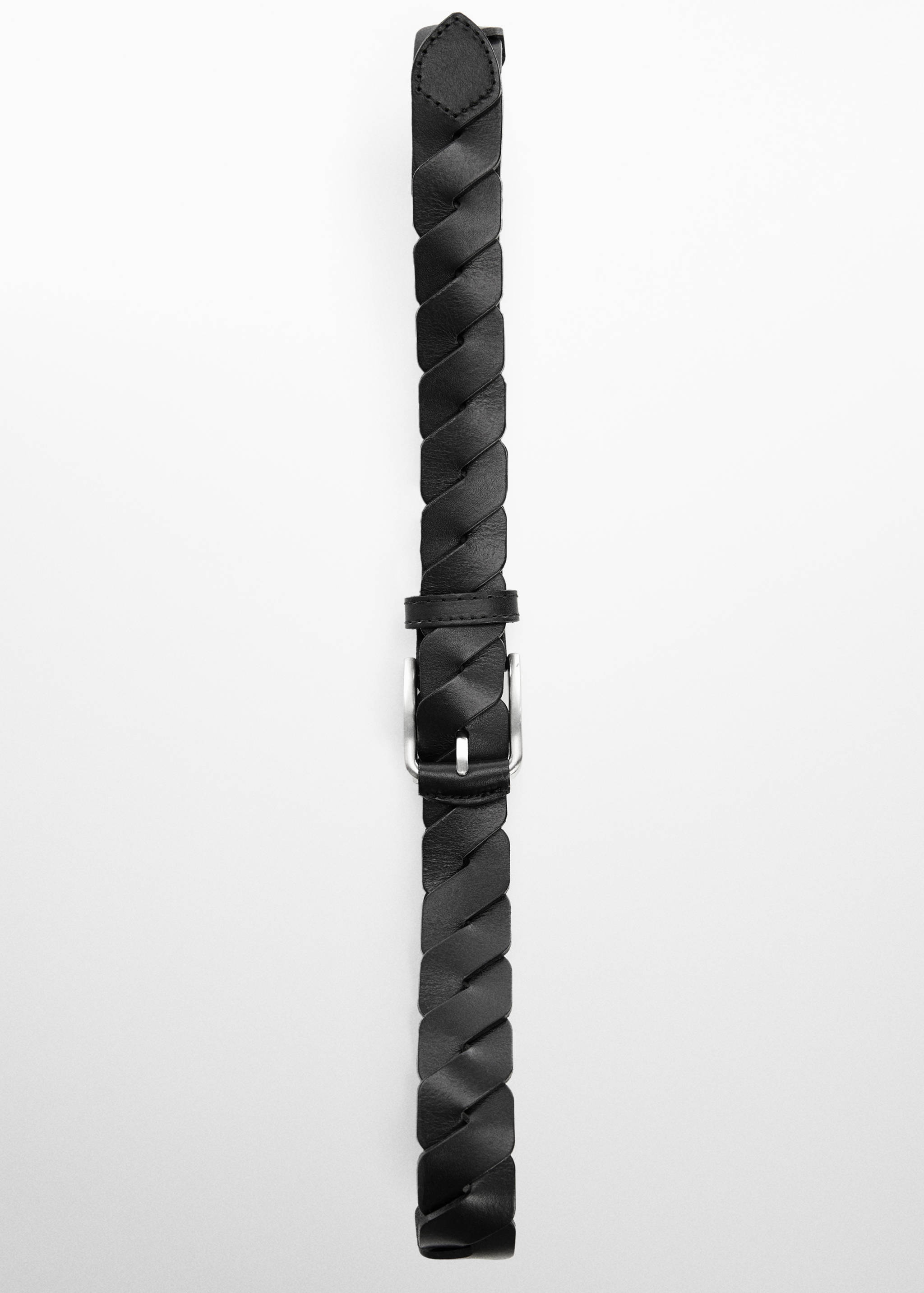 Ceinture en cuir tressée - Détail de l'article 1