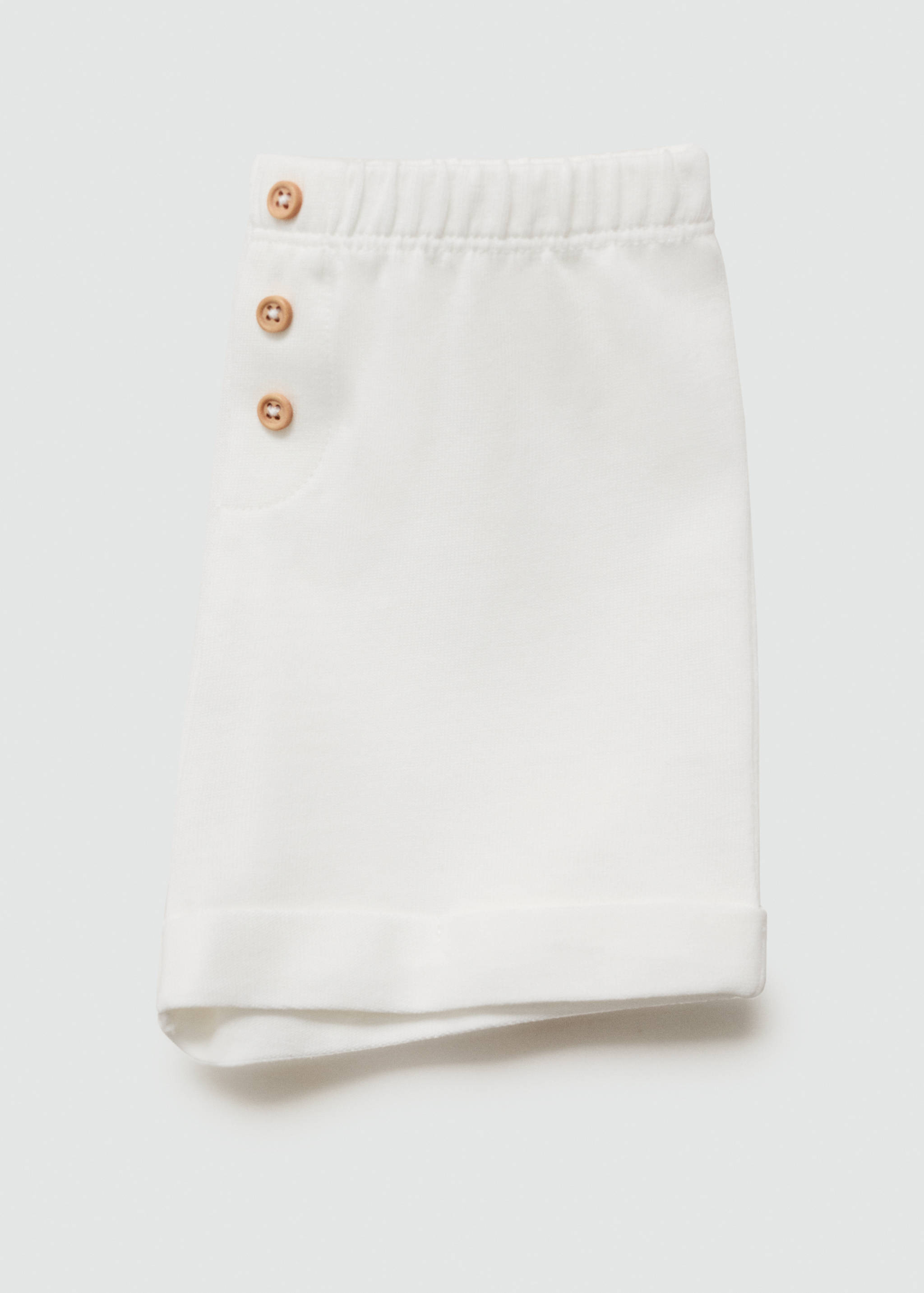 Short coton boutonné - Détail de l'article 0