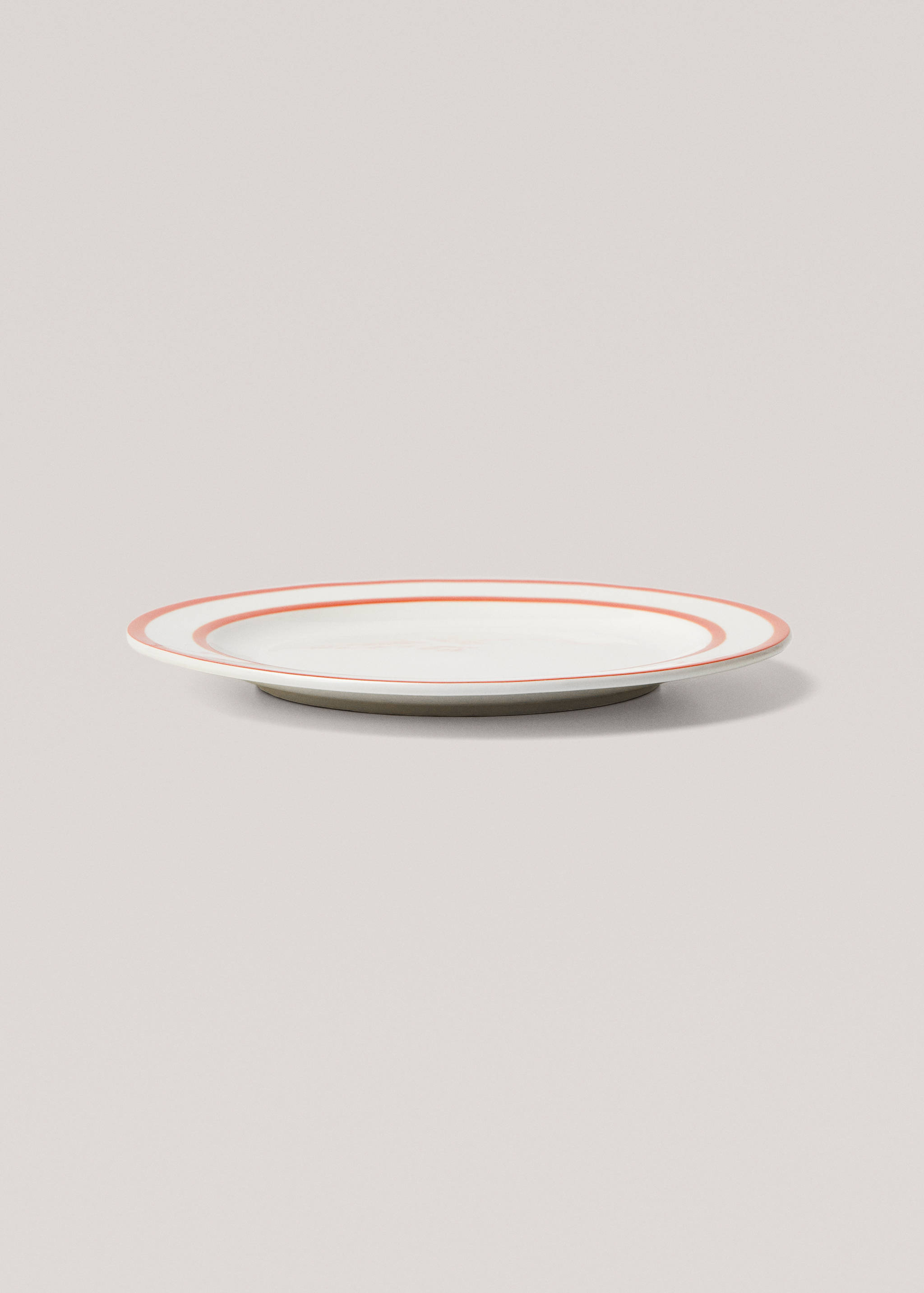 Double-edged stoneware dessert plate - Details of the article 1