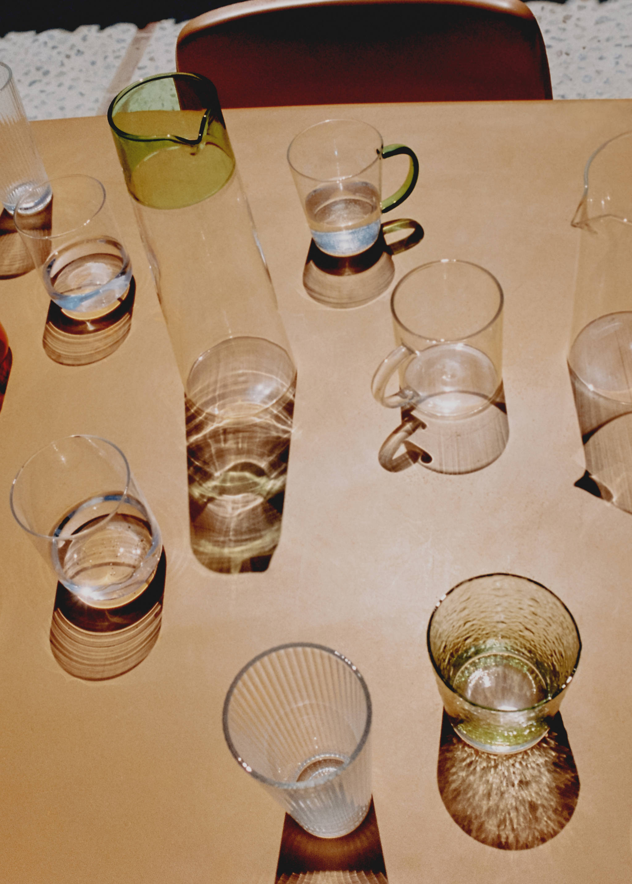 Carafă de sticlă borosilicată bicoloră - Detaliu al articolului 6