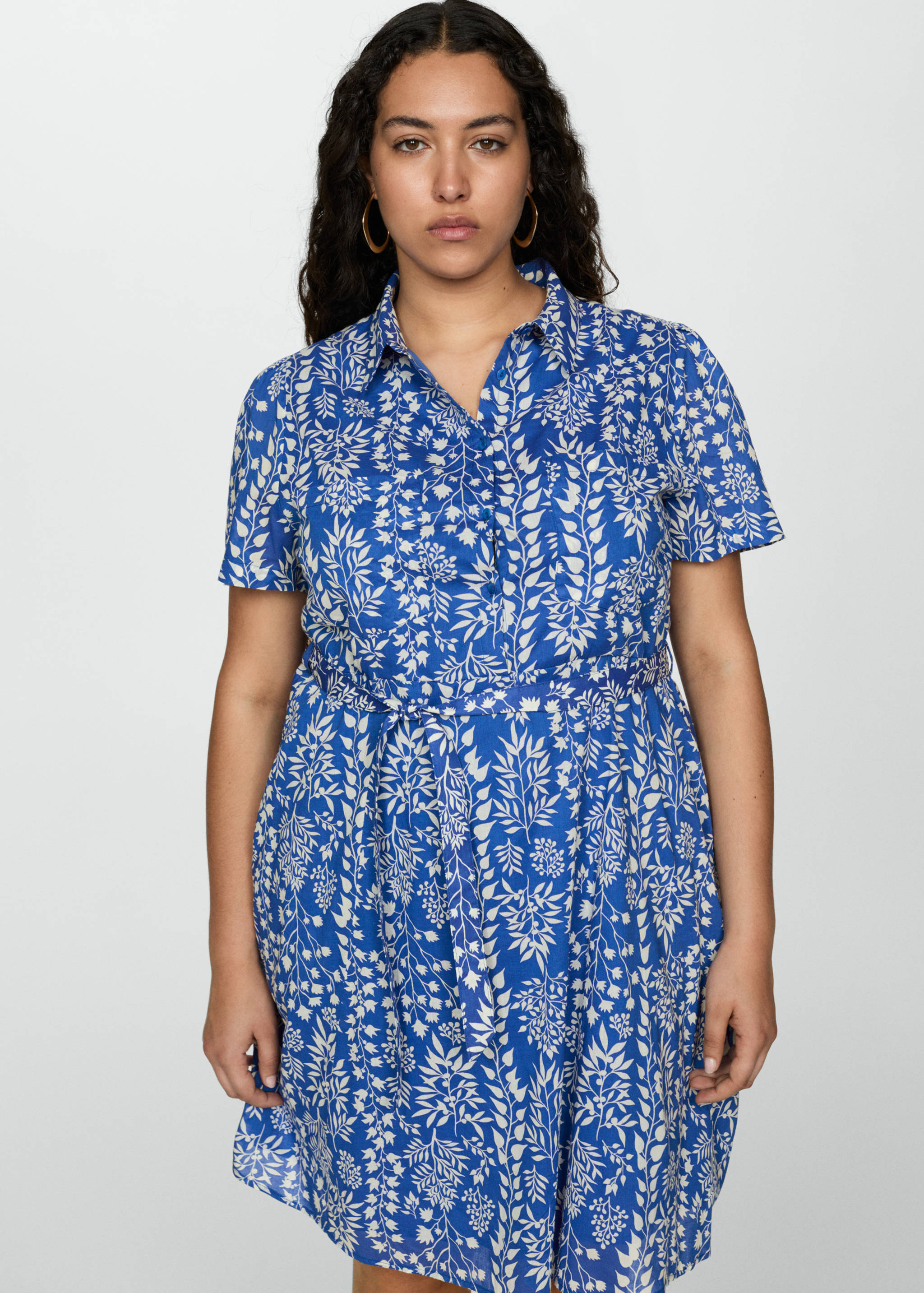Printed bow dress - Details of the article 5