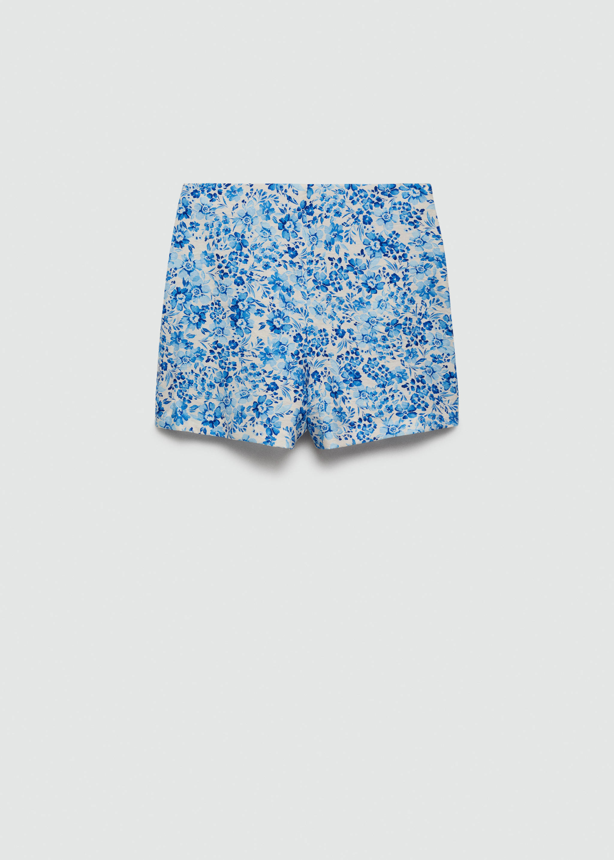 Shorts rectos estampado floral - Artículo sin modelo