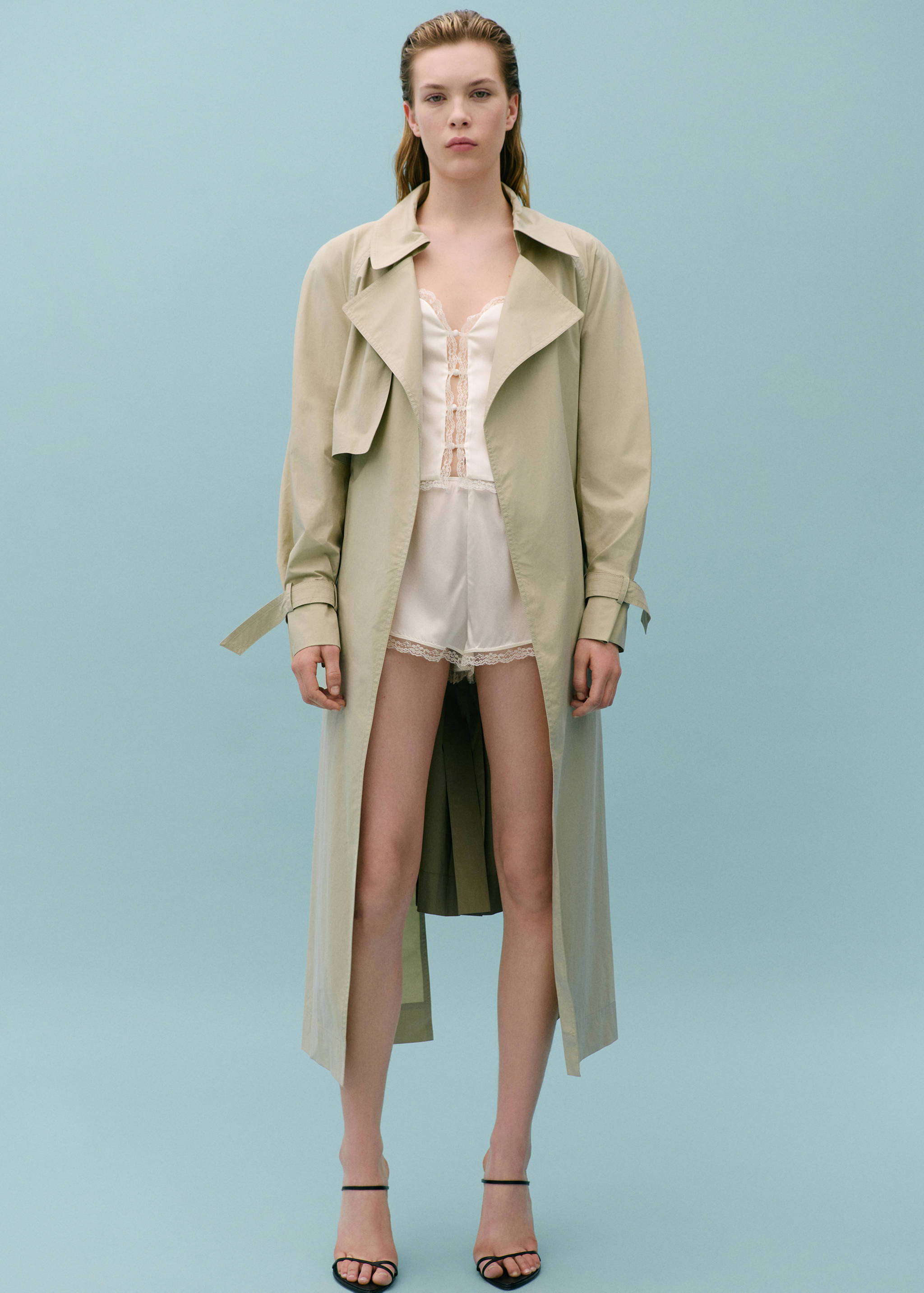Silk lace top - General plane