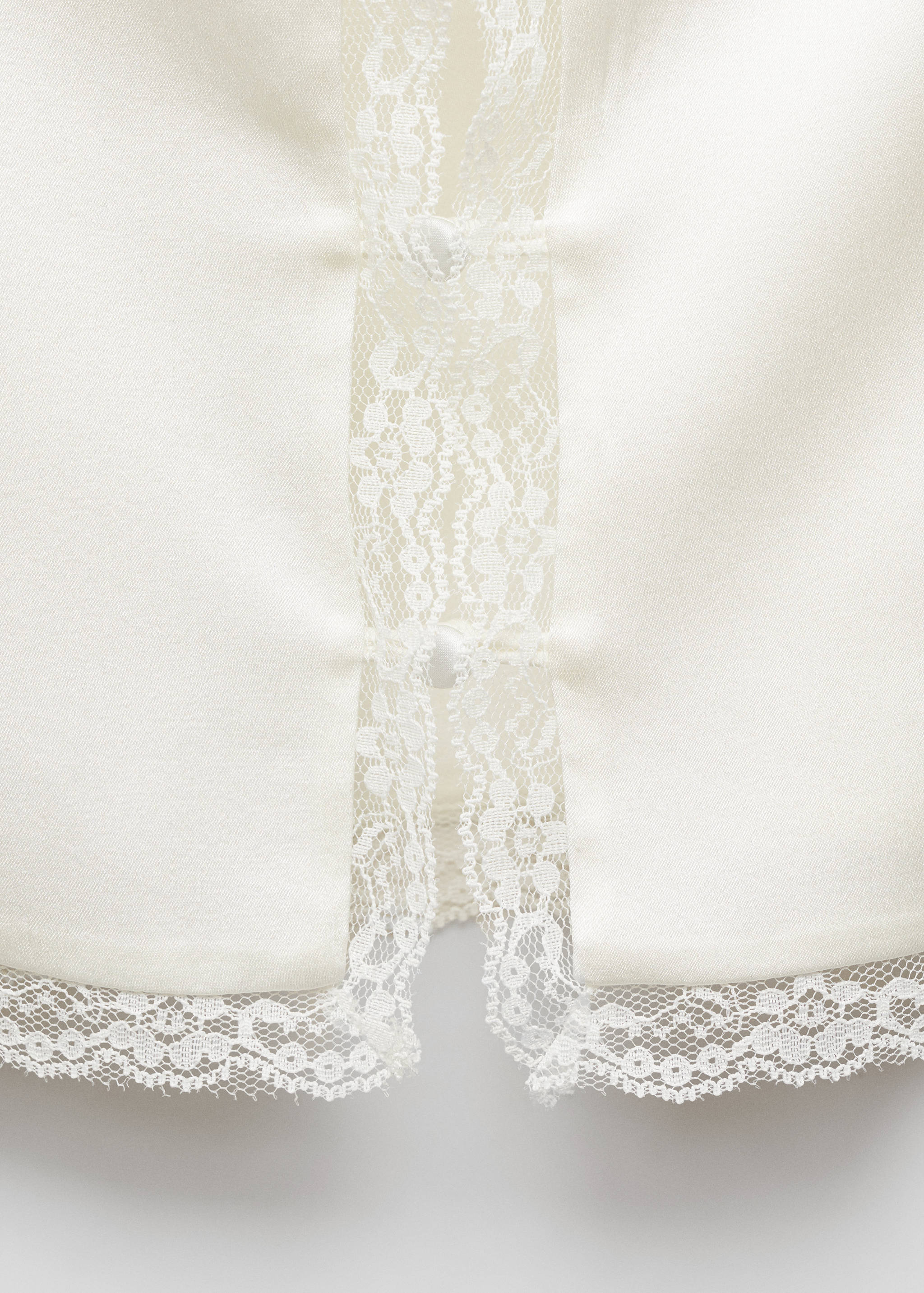 Silk lace top - Details of the article 8