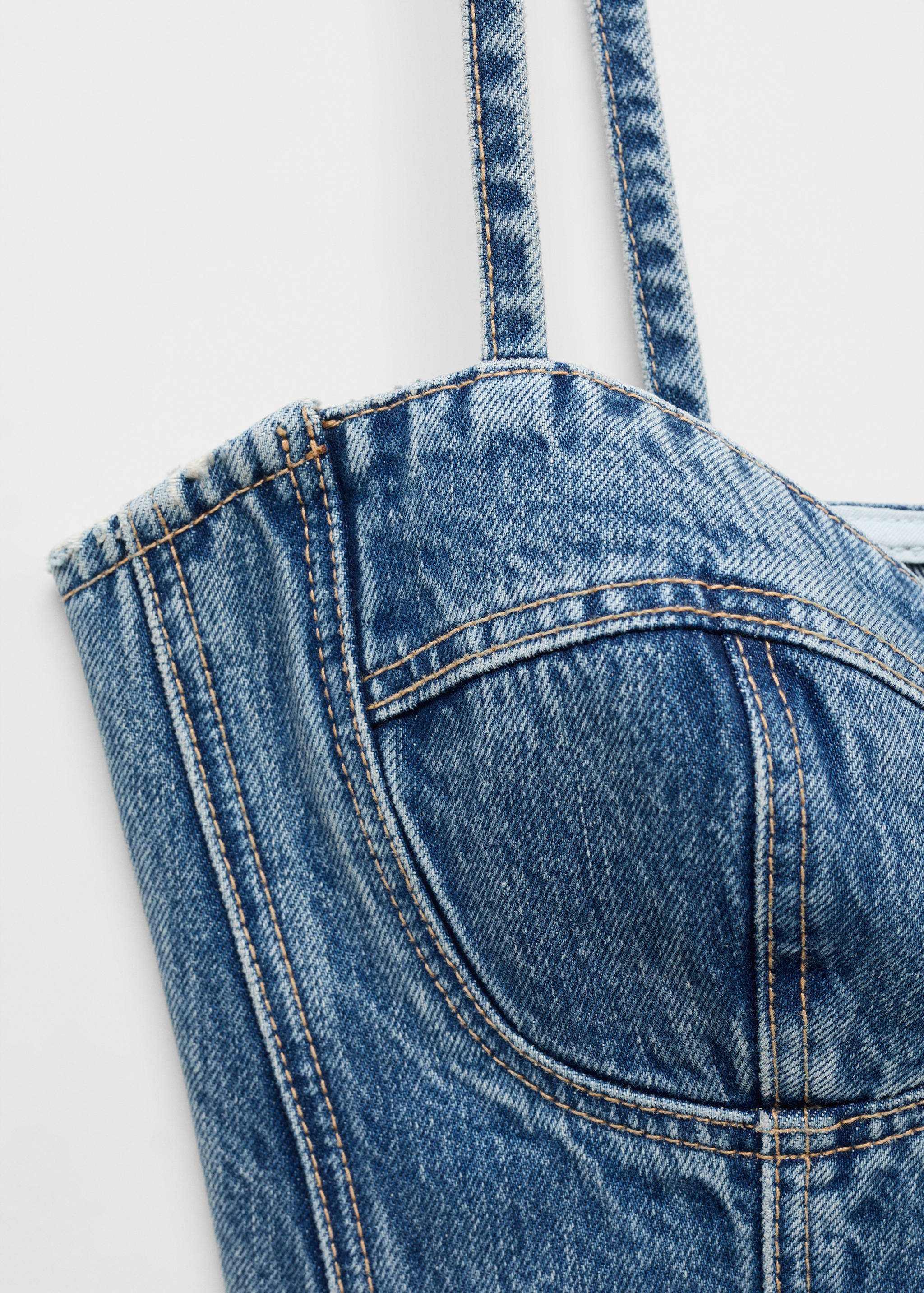 Crop Top aus Jeans - Detail des Artikels 8