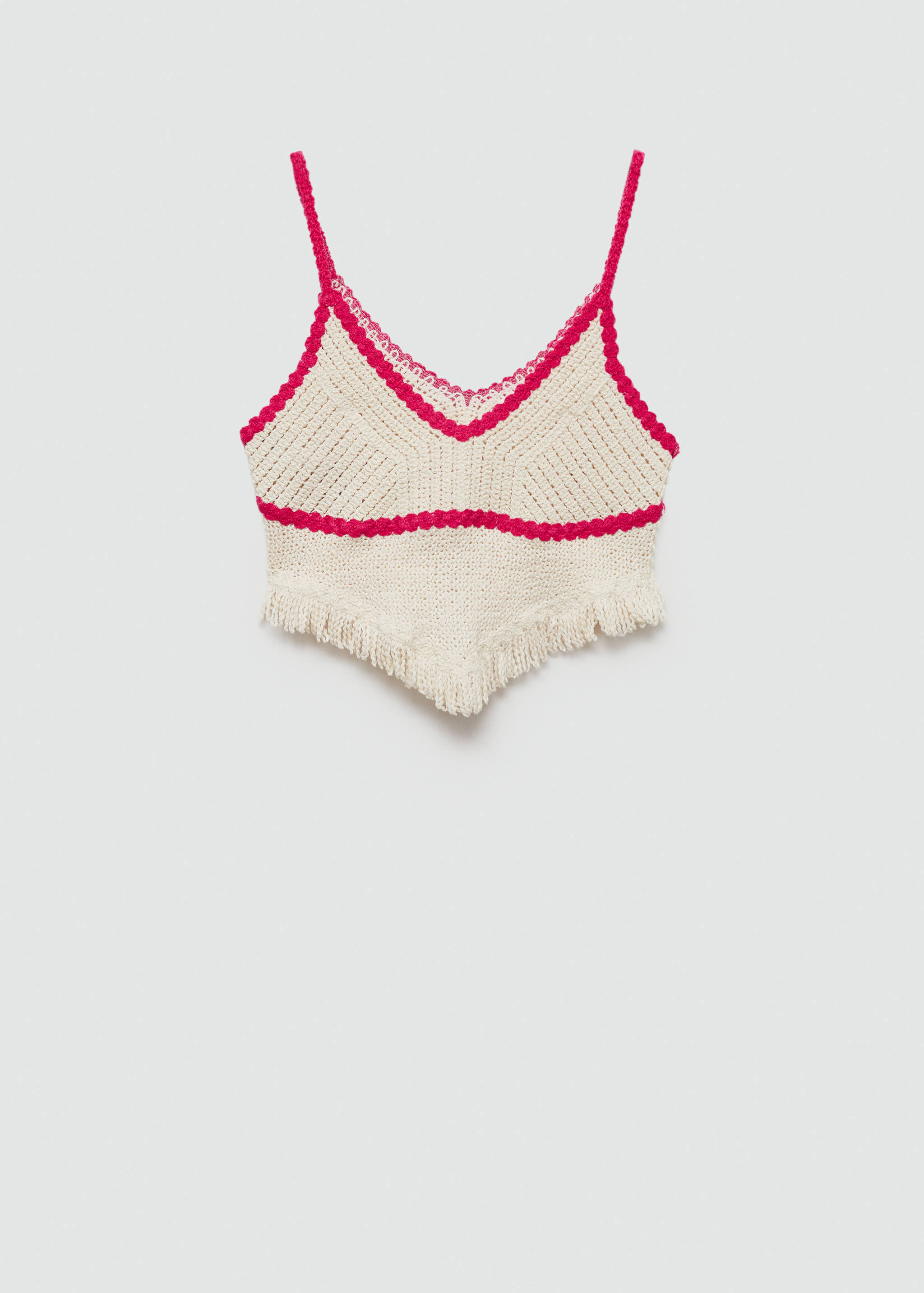 Fringe crochet top - Article without model