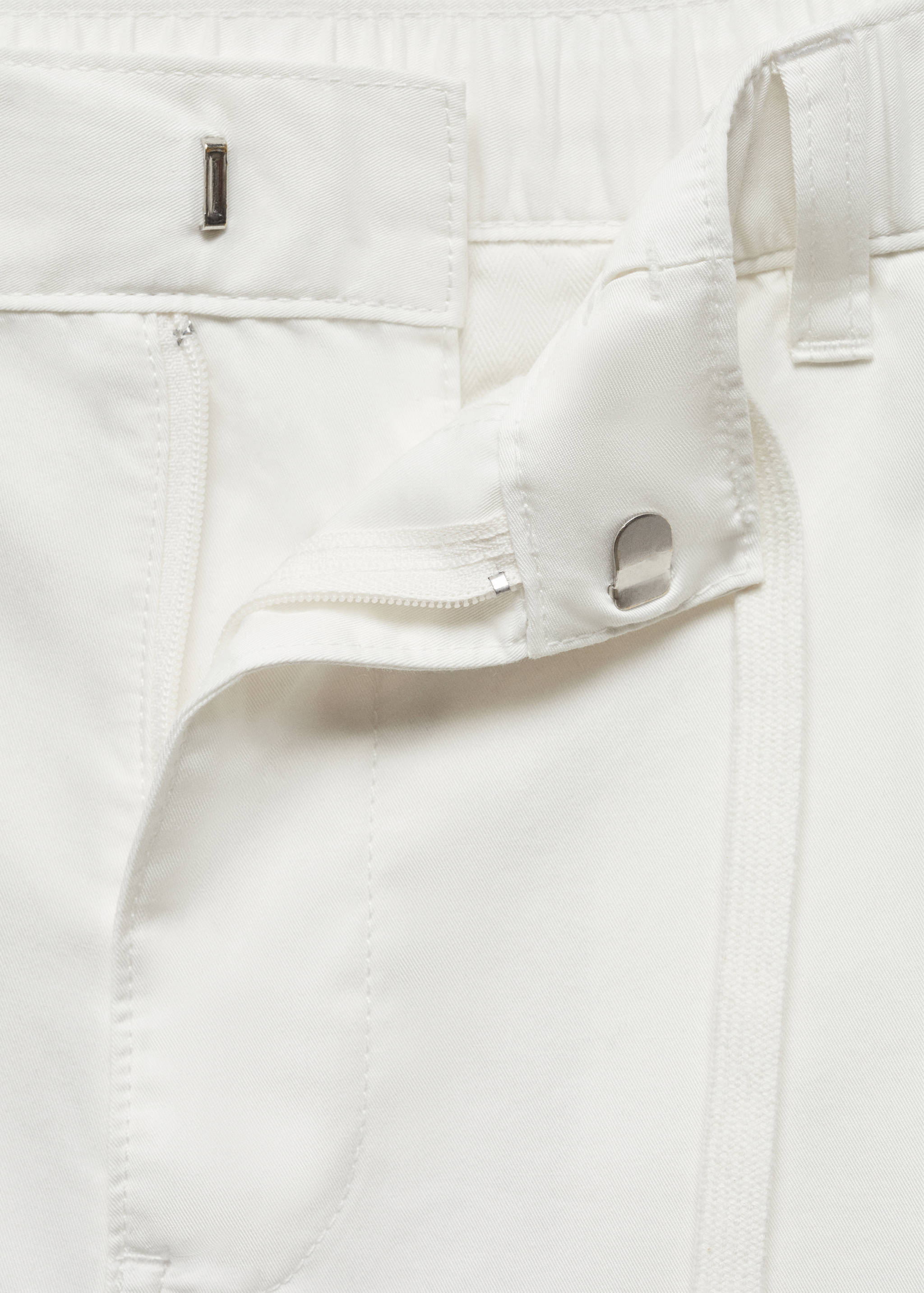 100% cotton bermuda shorts with drawstring - Details of the article 8