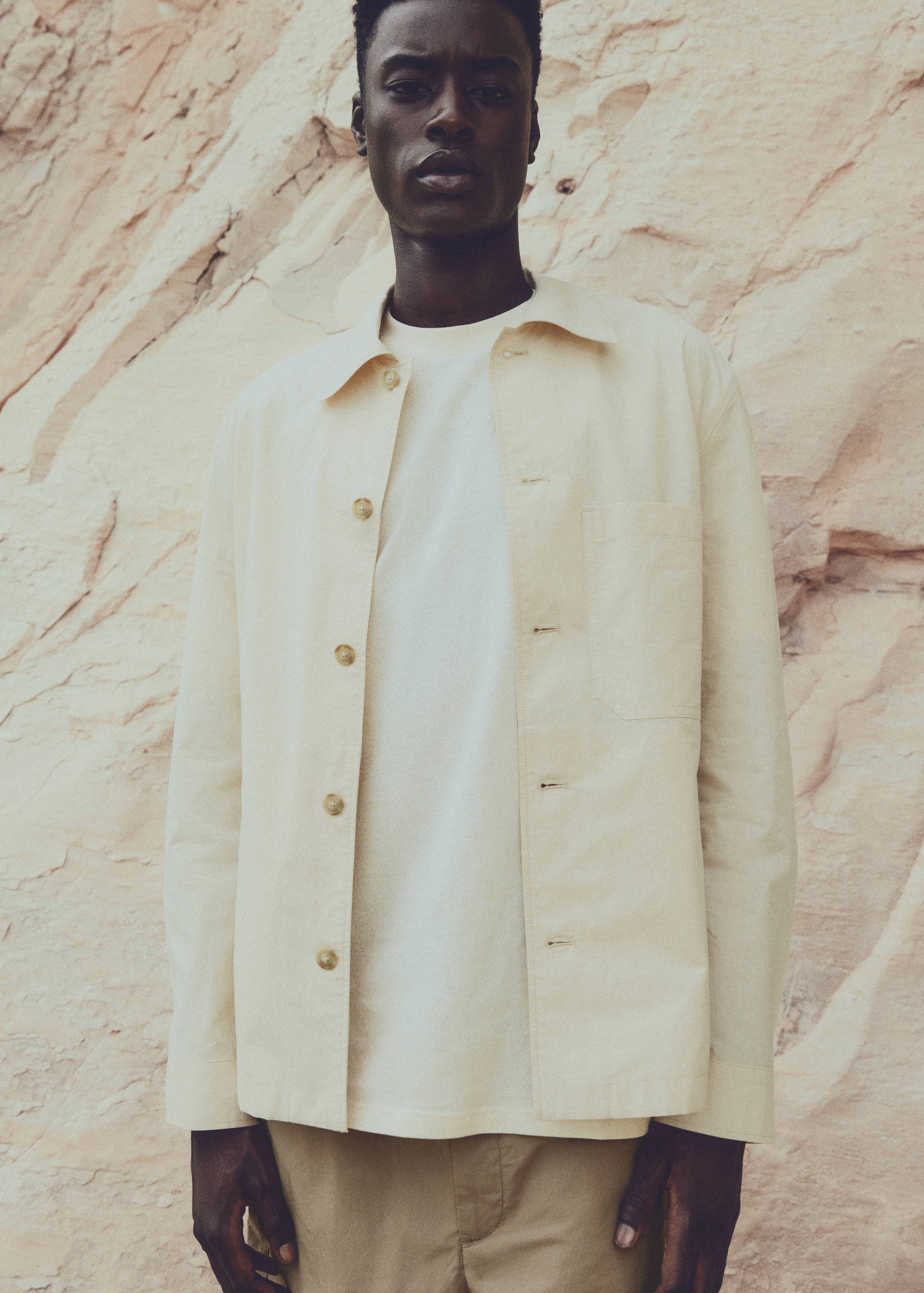 Sobrecamisa 100% algodón bolsillo - Detalle del artículo 5