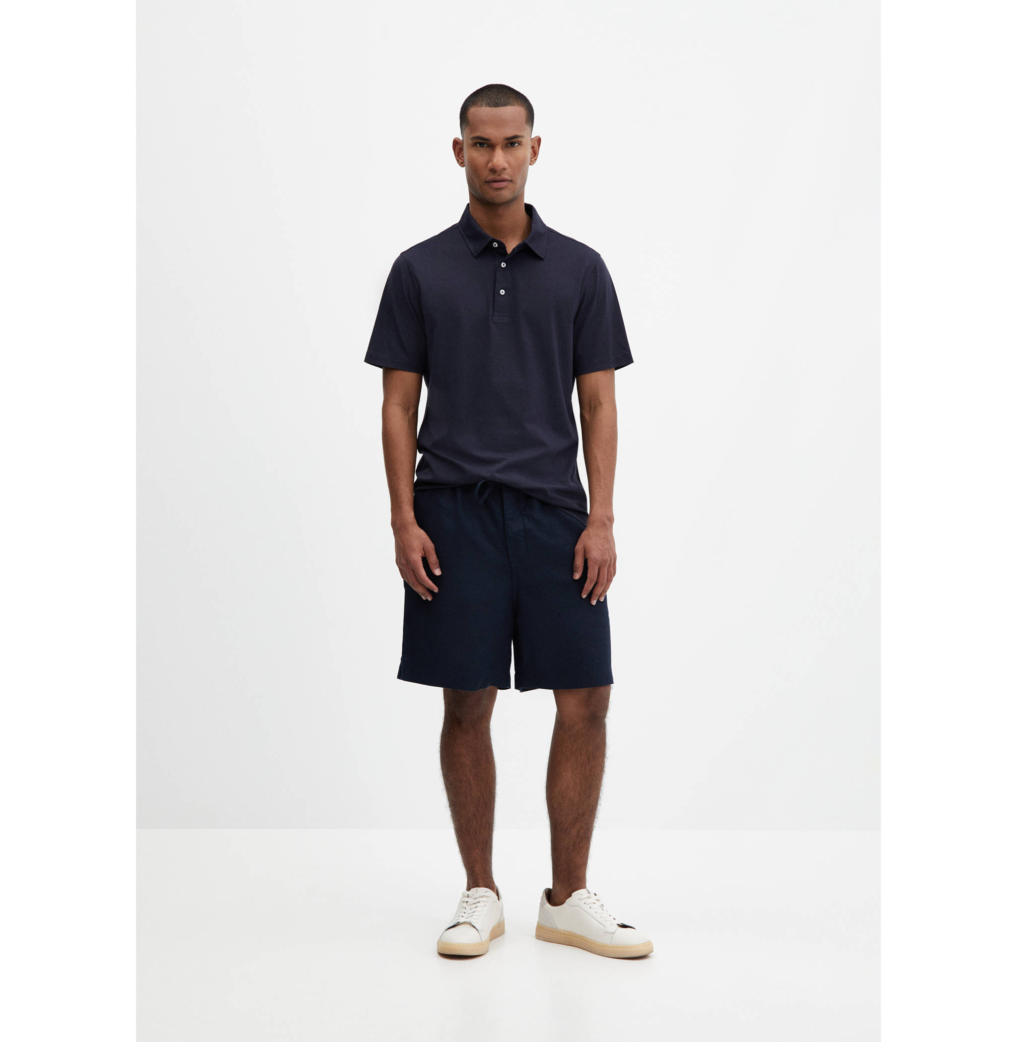 Polo slim-fit séchage rapide - Plan général