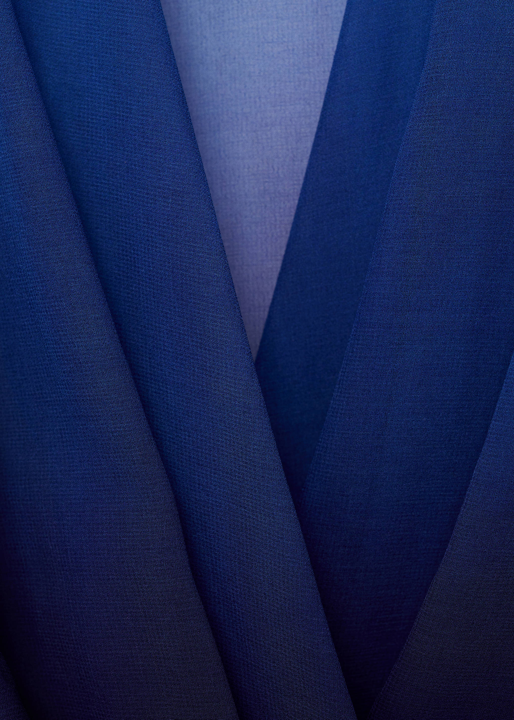 Semi-transparent wrap blouse - Details of the article 8