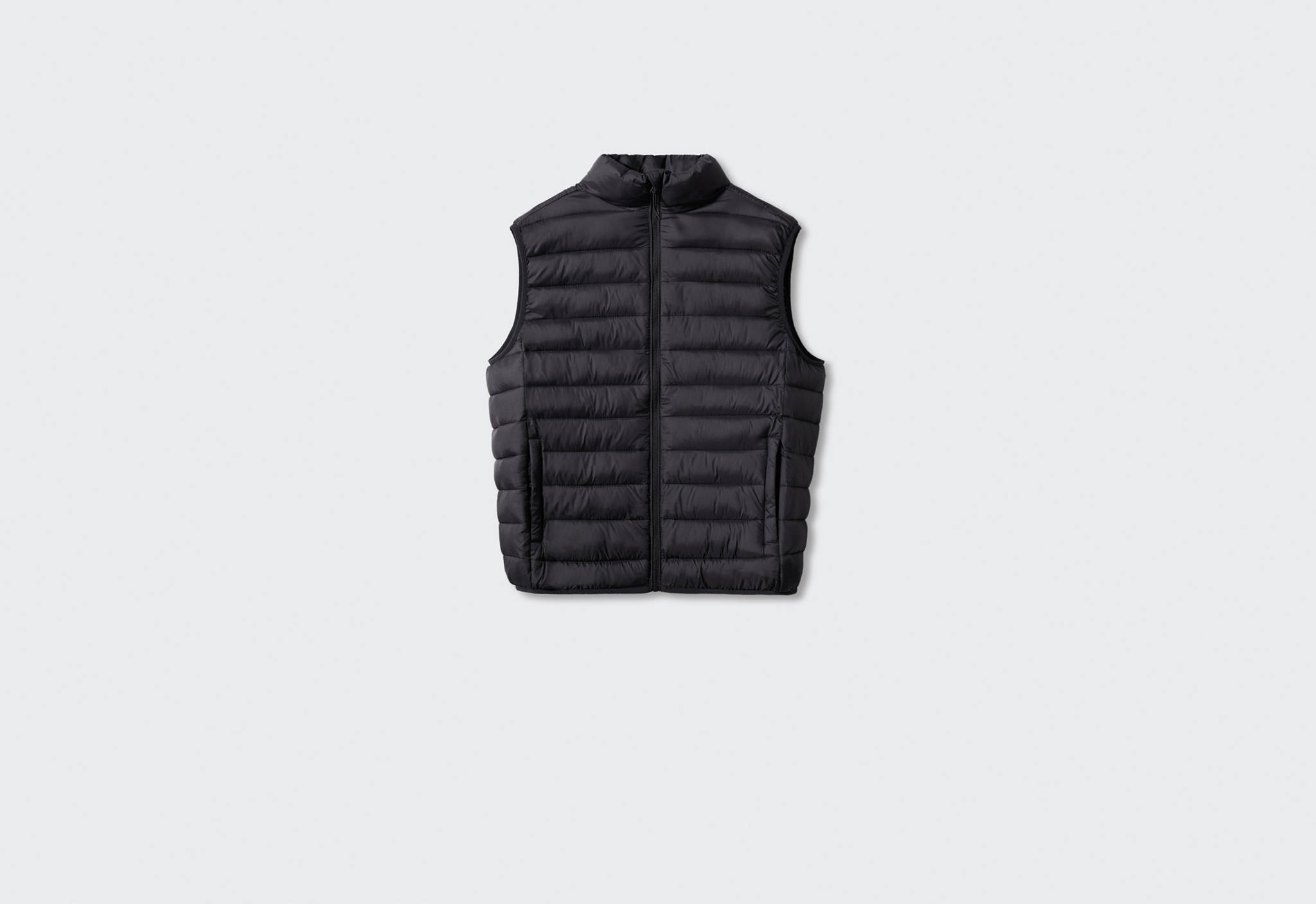 Quilted gilet - Panoramic plane