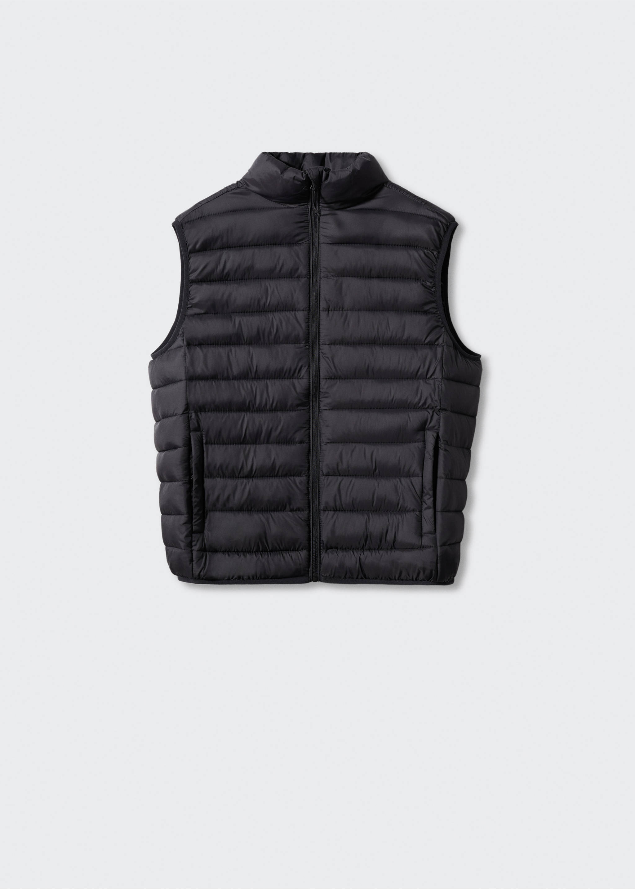 Gilet matelassé - Article sans modèle, Noir. Ref: 67960470-00.