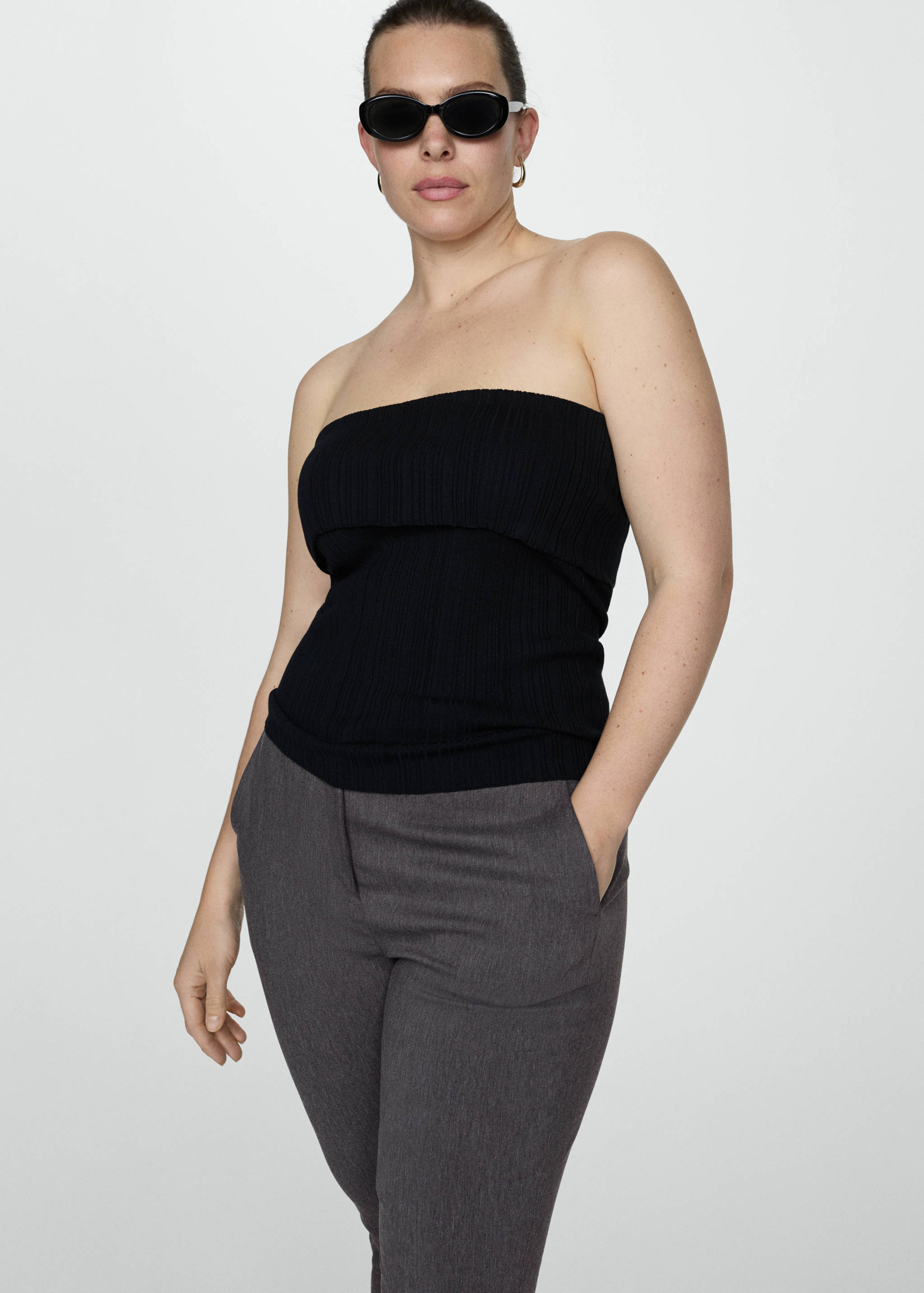 Укороченные брюки скинни - Деталь изделия 5