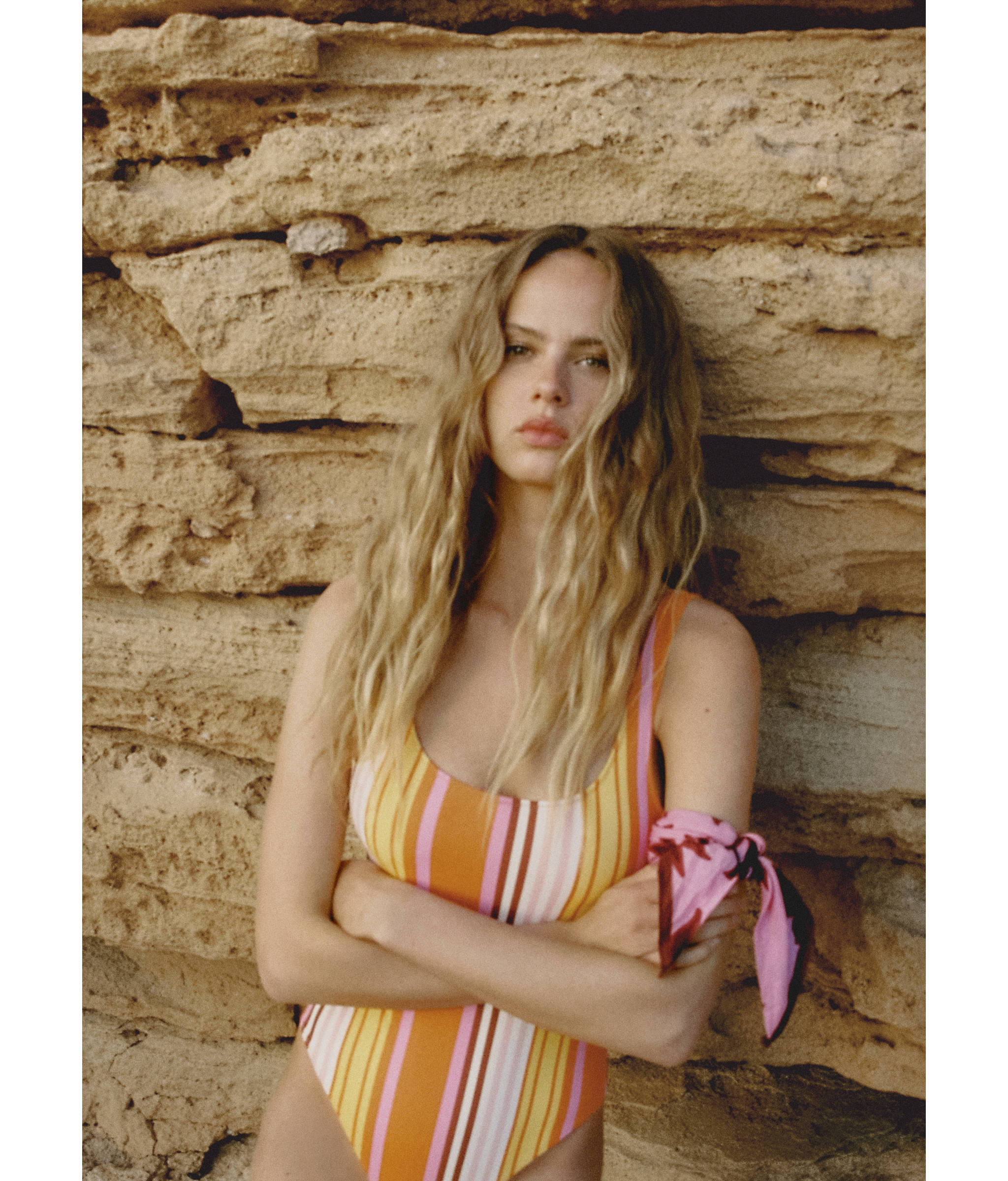 Foulard imprimé coton - Plan général