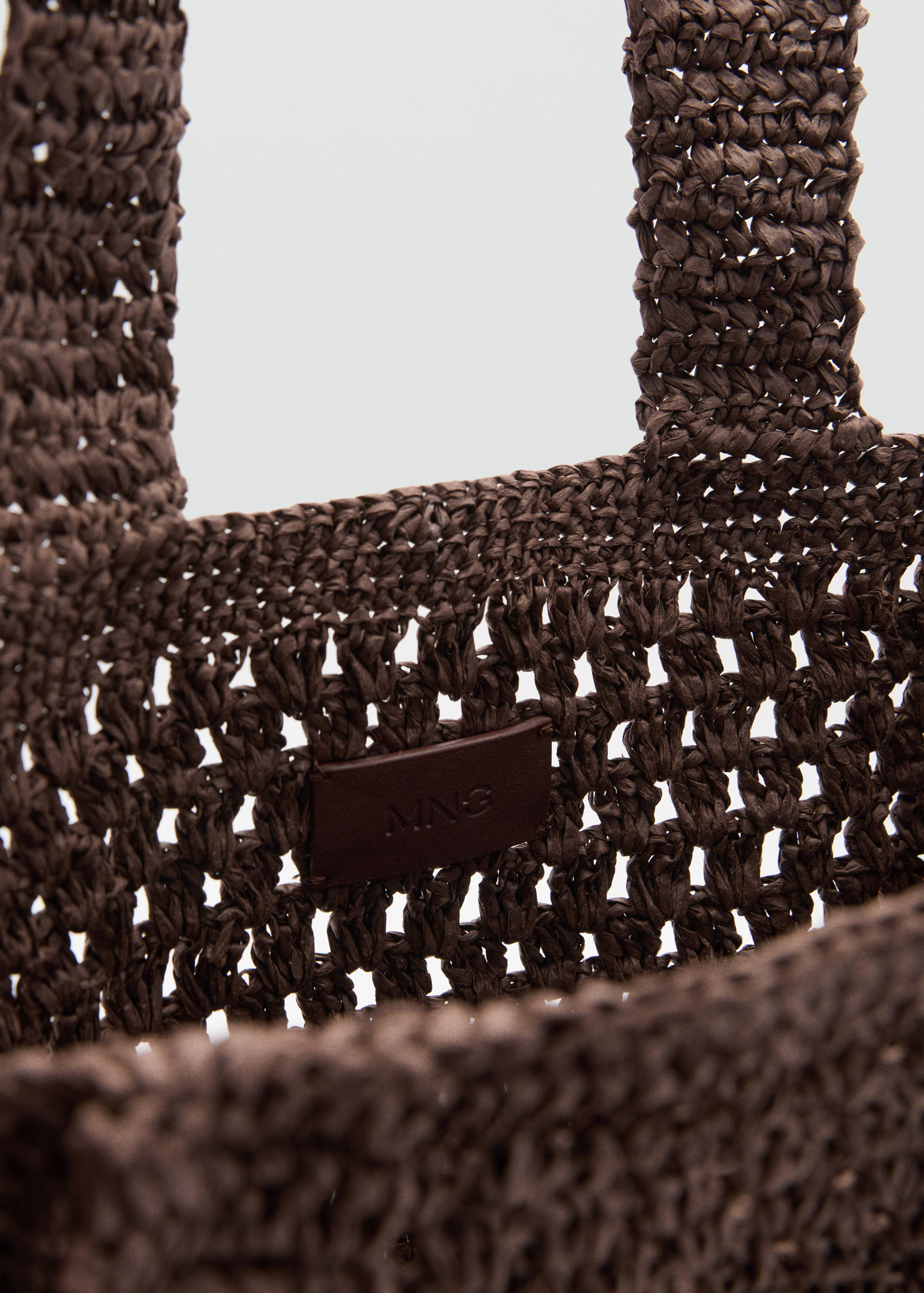 Natural fibre shopper bag - Details of the article 1
